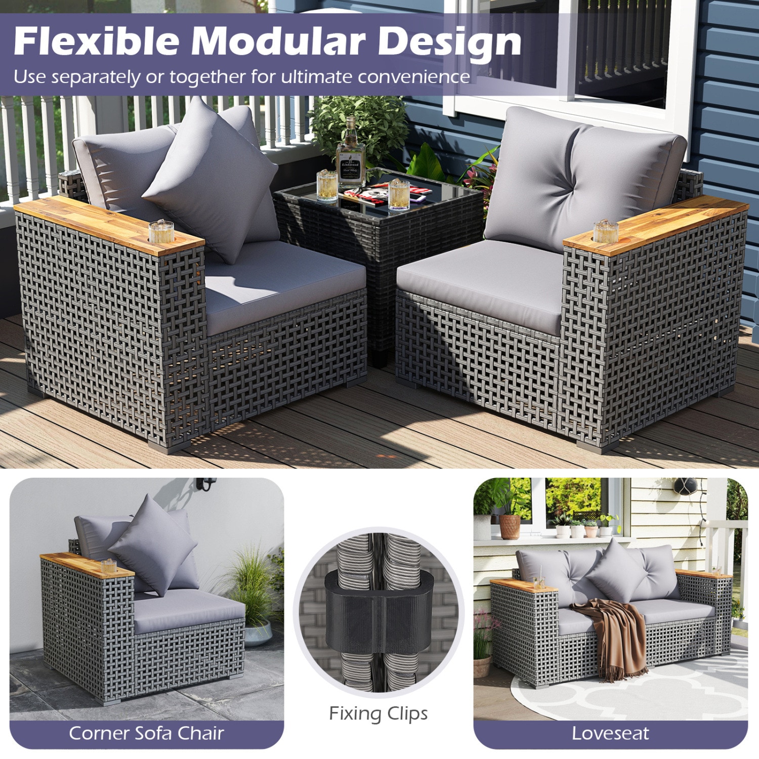 Slickblue D-CO-RG32157WH Patio-Sofas-Daybeds - View #3