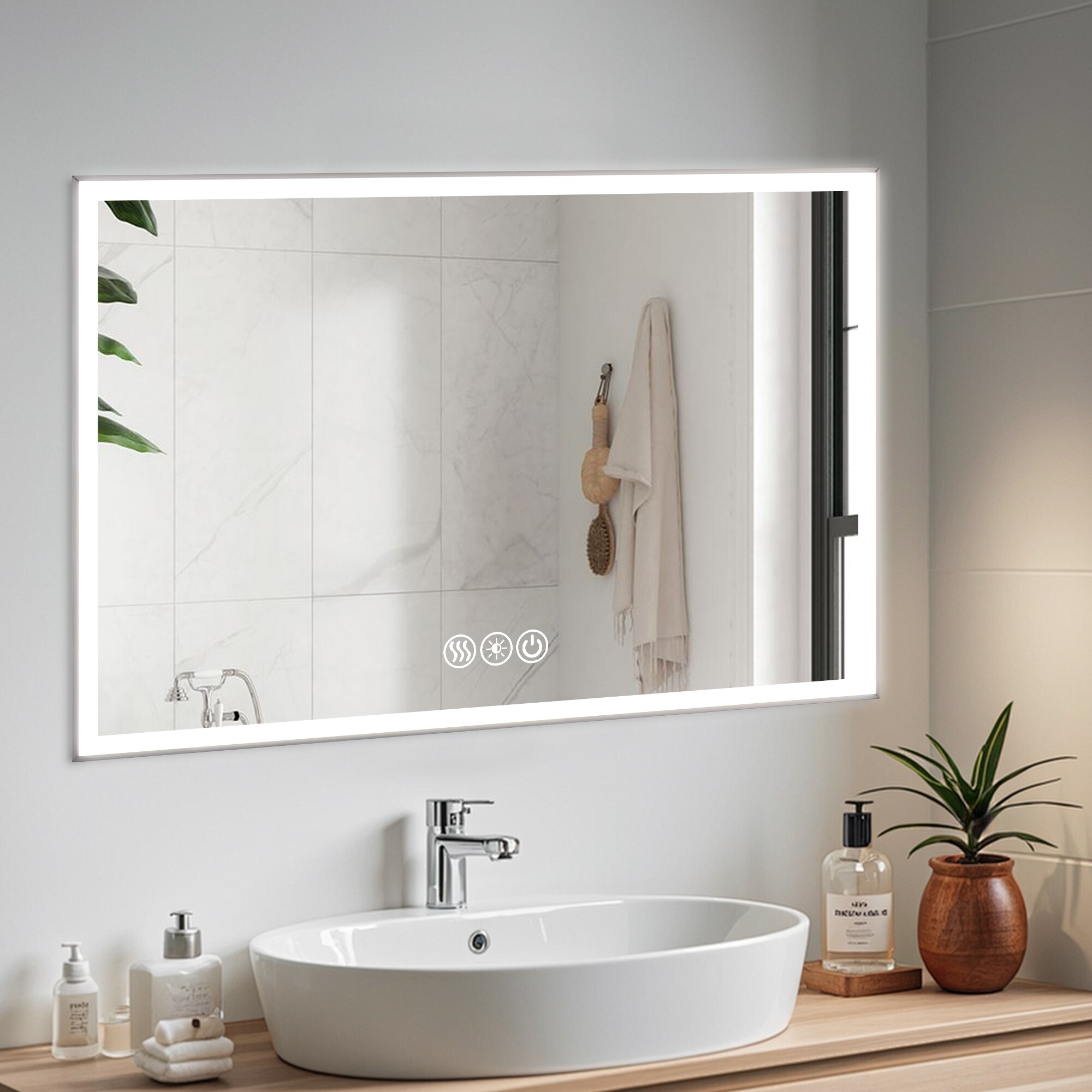 Forclover CLH-W2709P268900 Framed-Bath-Mirrors - View #3