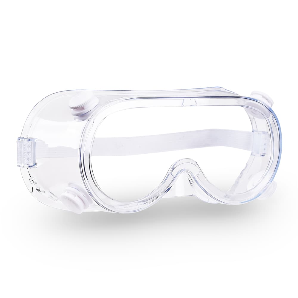 Yescom 38IEC001-20-08-LO 1 Pair Disposable Safety Goggles Glasses Anti Fog Protective Eyewear Clear Lens