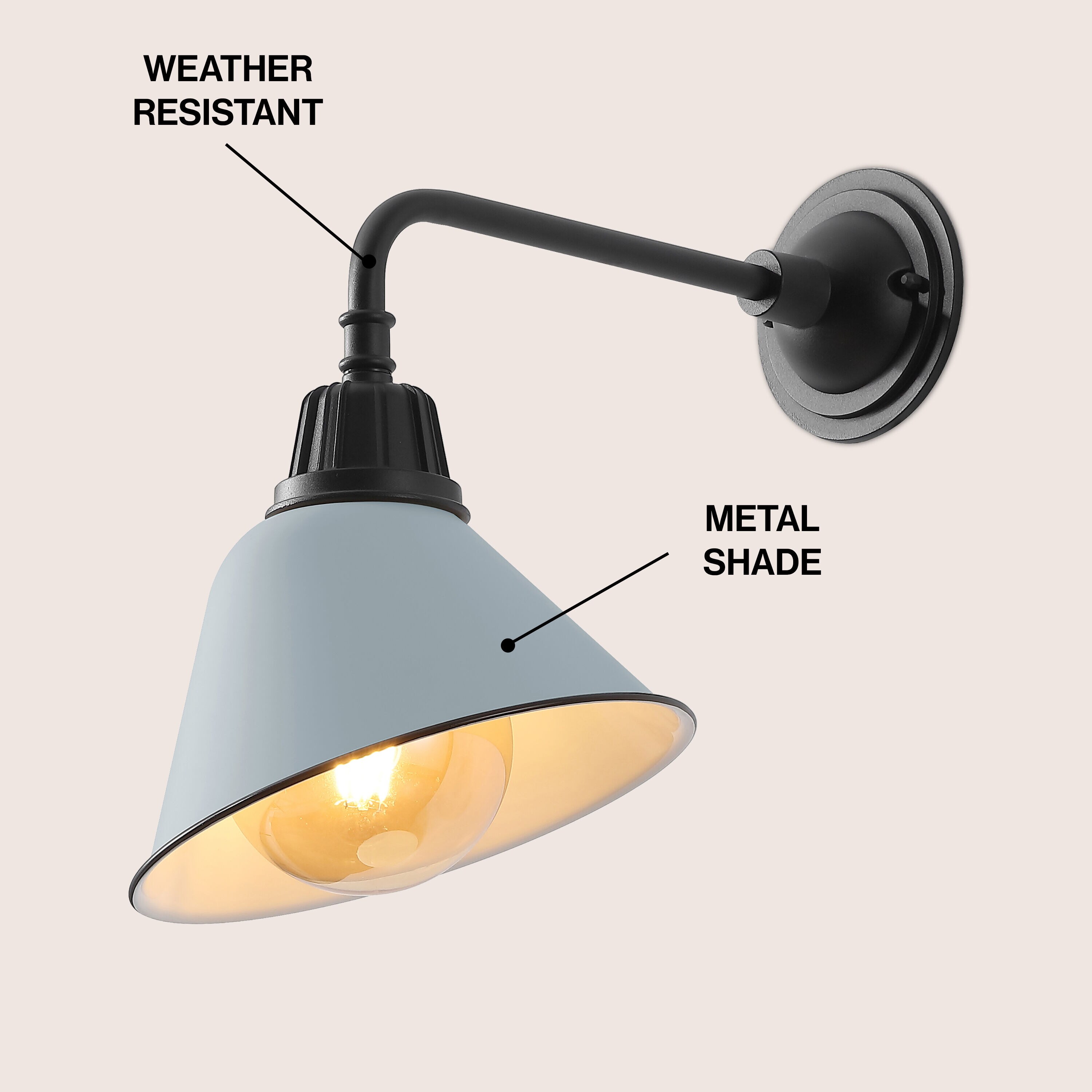 JONATHAN  Y JYL7612K Outdoor-Wall-Lighting - View #3