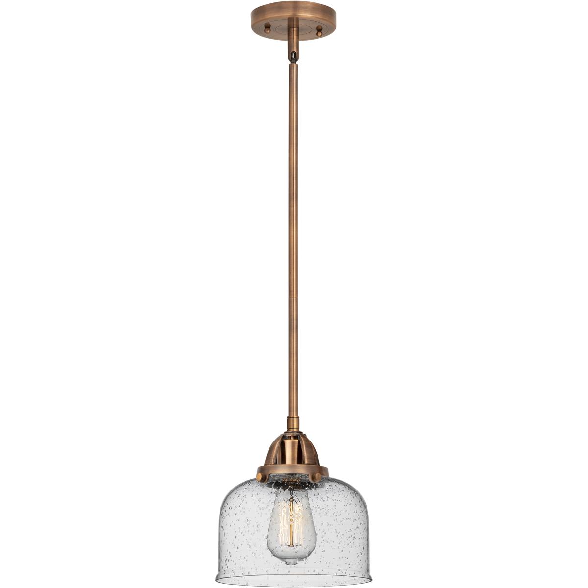 Innovations Lighting 2129334 288-1S-AC-G74-LED Nouveau 2 Bell Mini Pendant