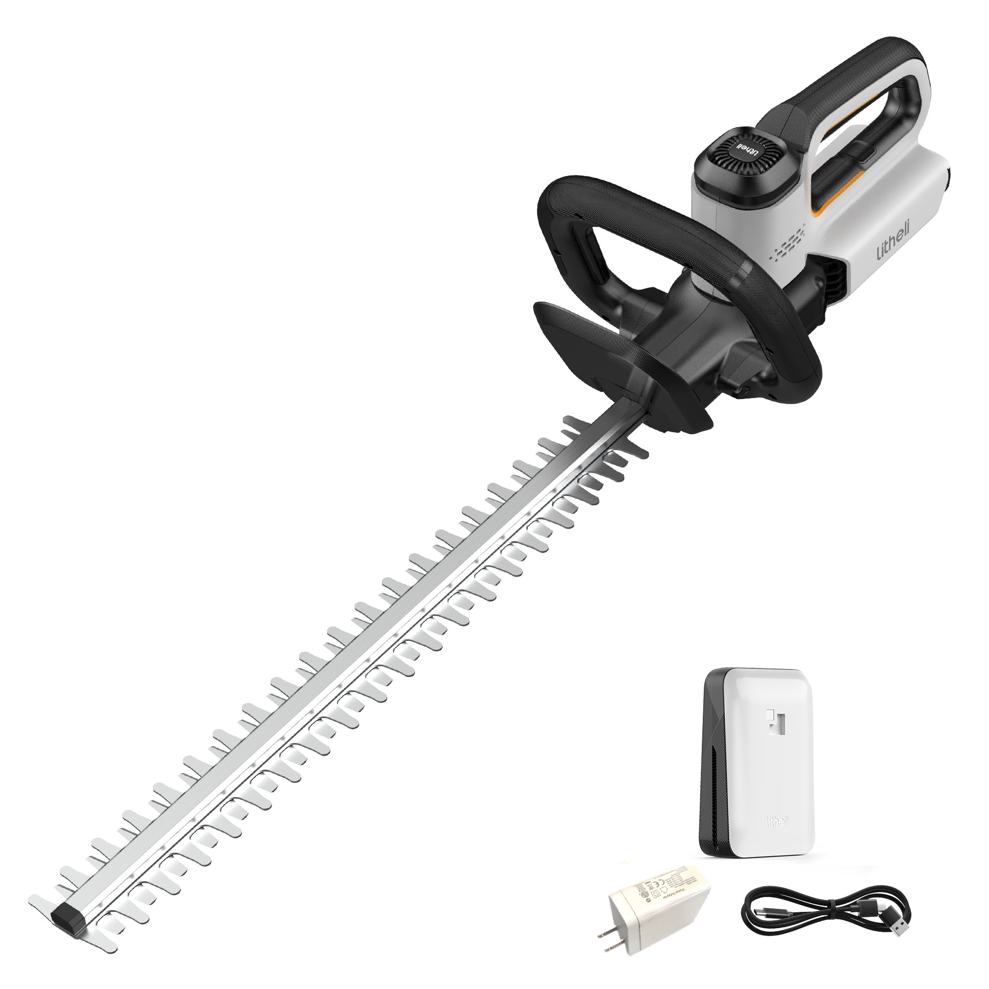 Litheli U20HT03-0A110 20-volt 20-in Battery Hedge Trimmer 2 Ah Battery Included