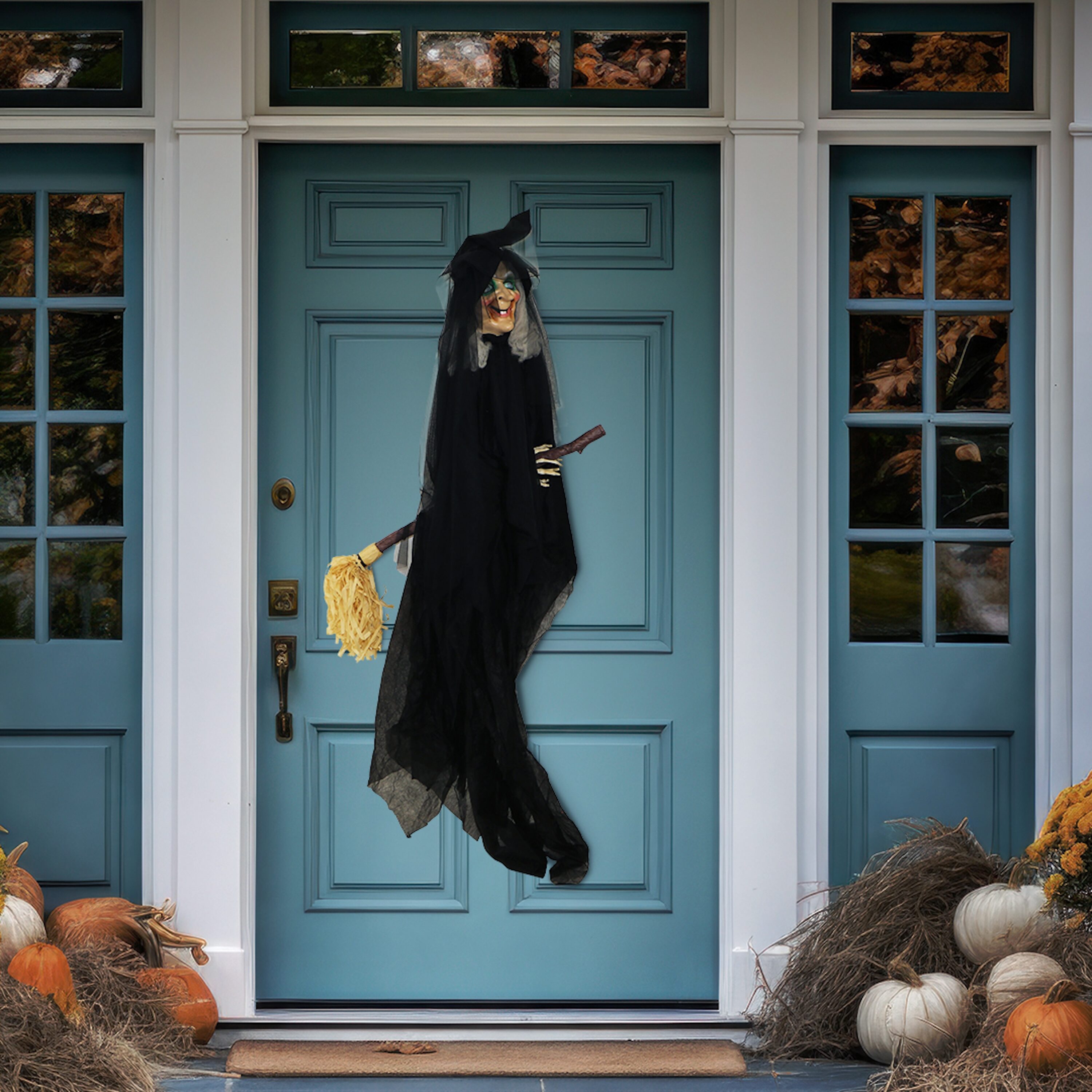 Haunted Hill Farm HHWITCH-24HLS Halloween-Animatronics - View #3