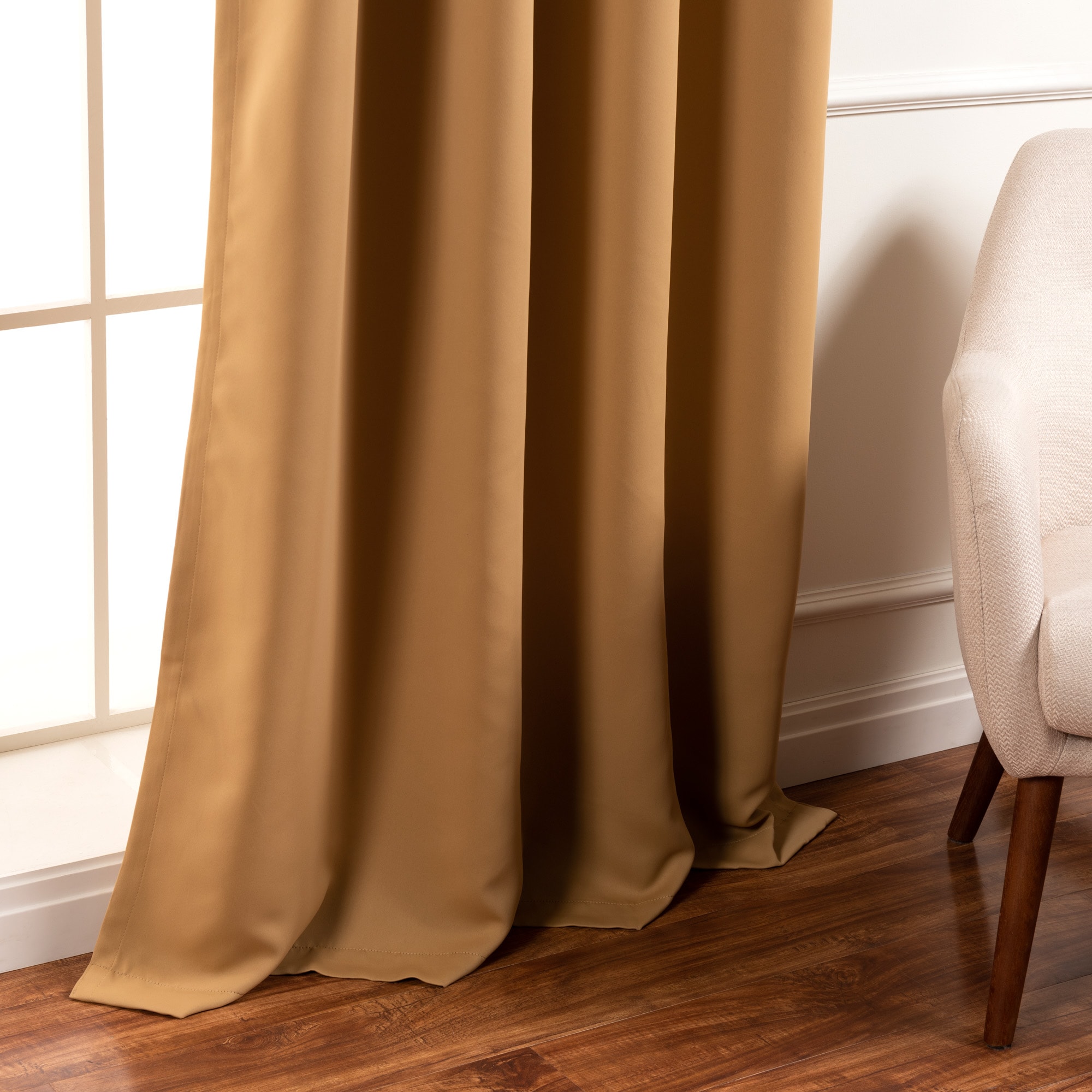 Best Home Fashion GROM-72-WHEAT curtains - View #5