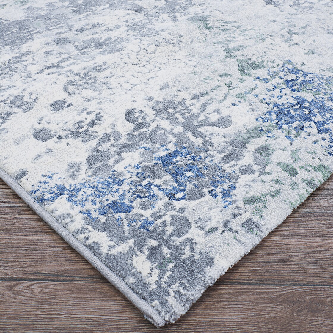 Easton Greige Luxe Runner Rug, 2'7" x 7'10", Ultra-Soft Synthetic