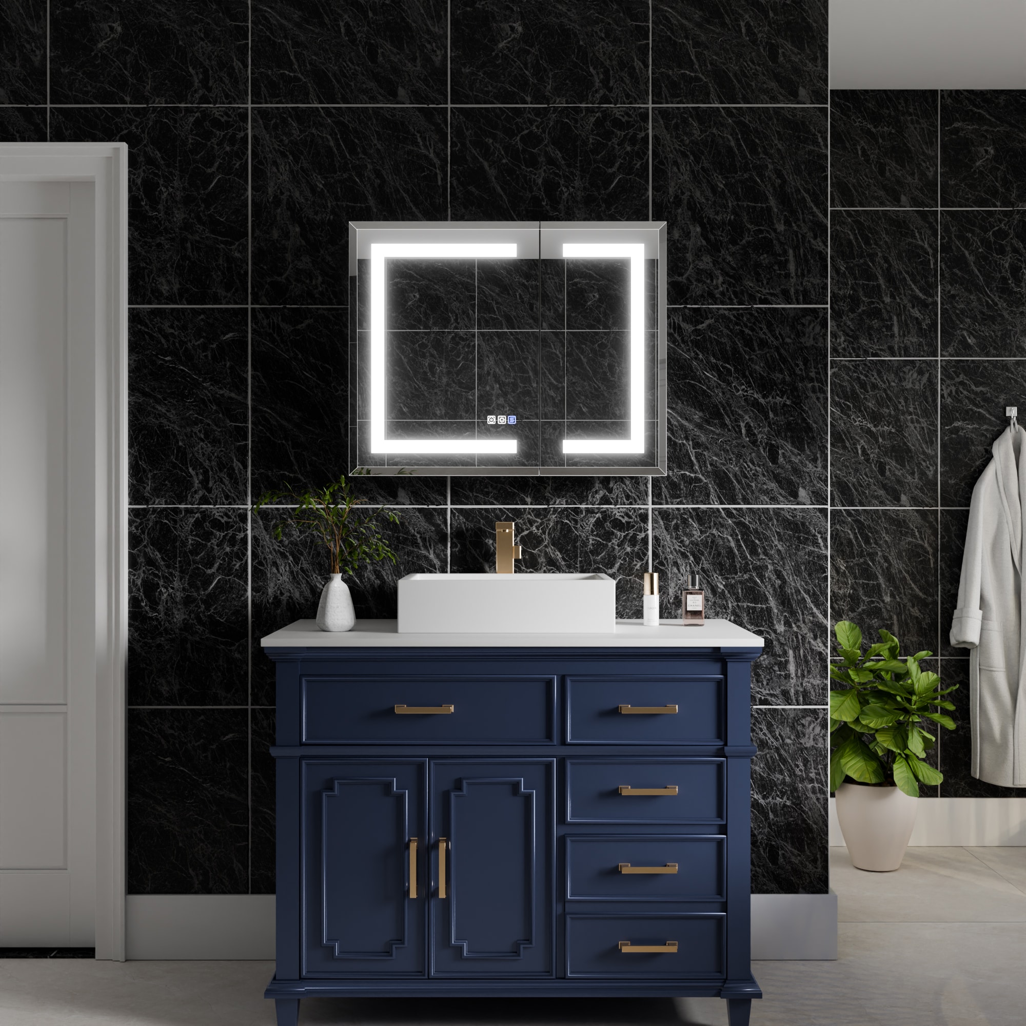 WELLFOR EXMC2030LD Bathroom-Medicine-Cabinets - View #20