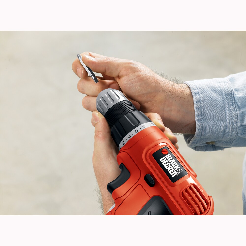 Reviews for BLACK+DECKER 12-Volt NiCd Cordless 3/8 in. Drill with Soft  Grips with Battery 1.5Ah and Charger