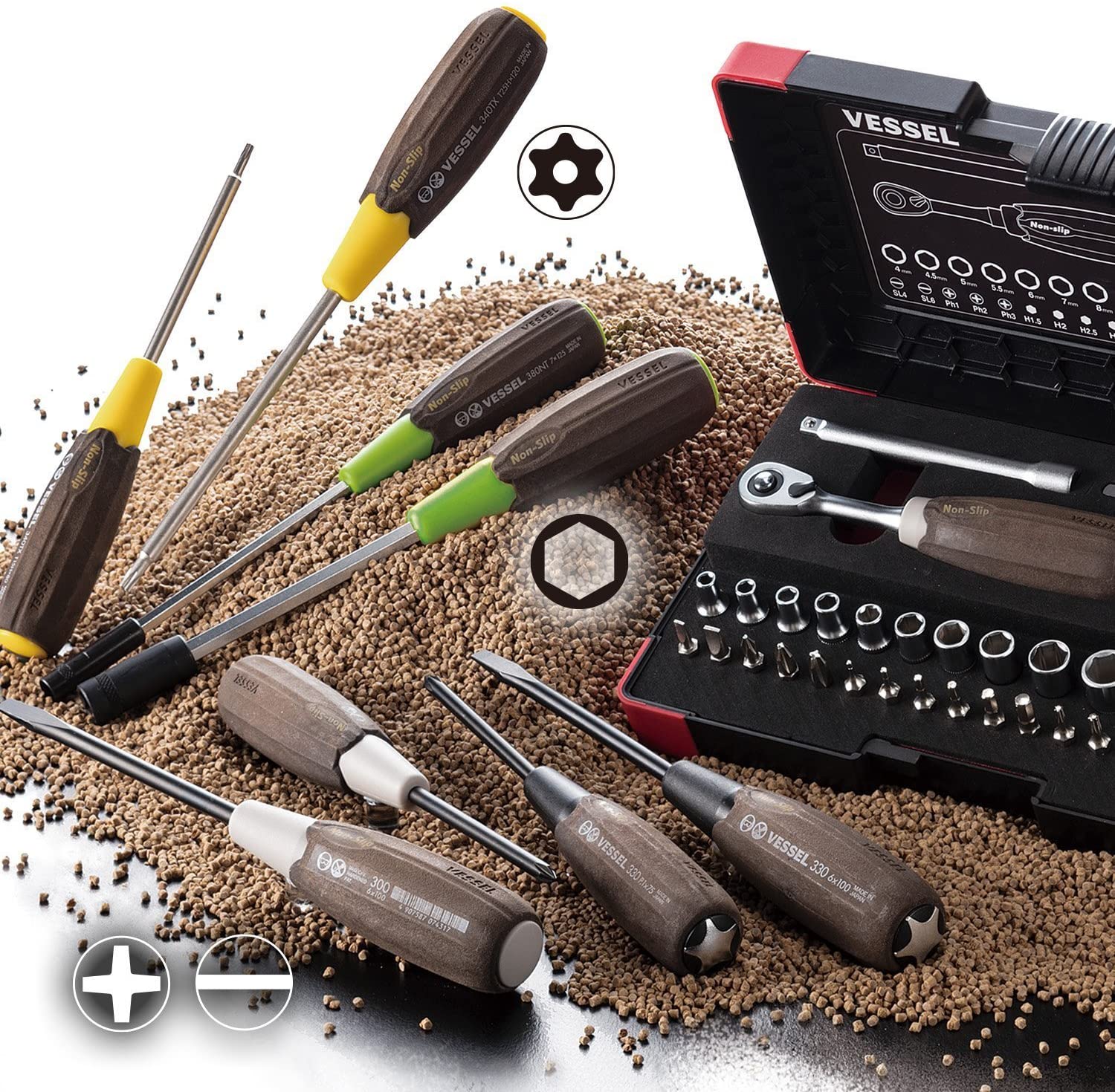 VESSEL 3407EVA Screwdrivers-Individual - View #4