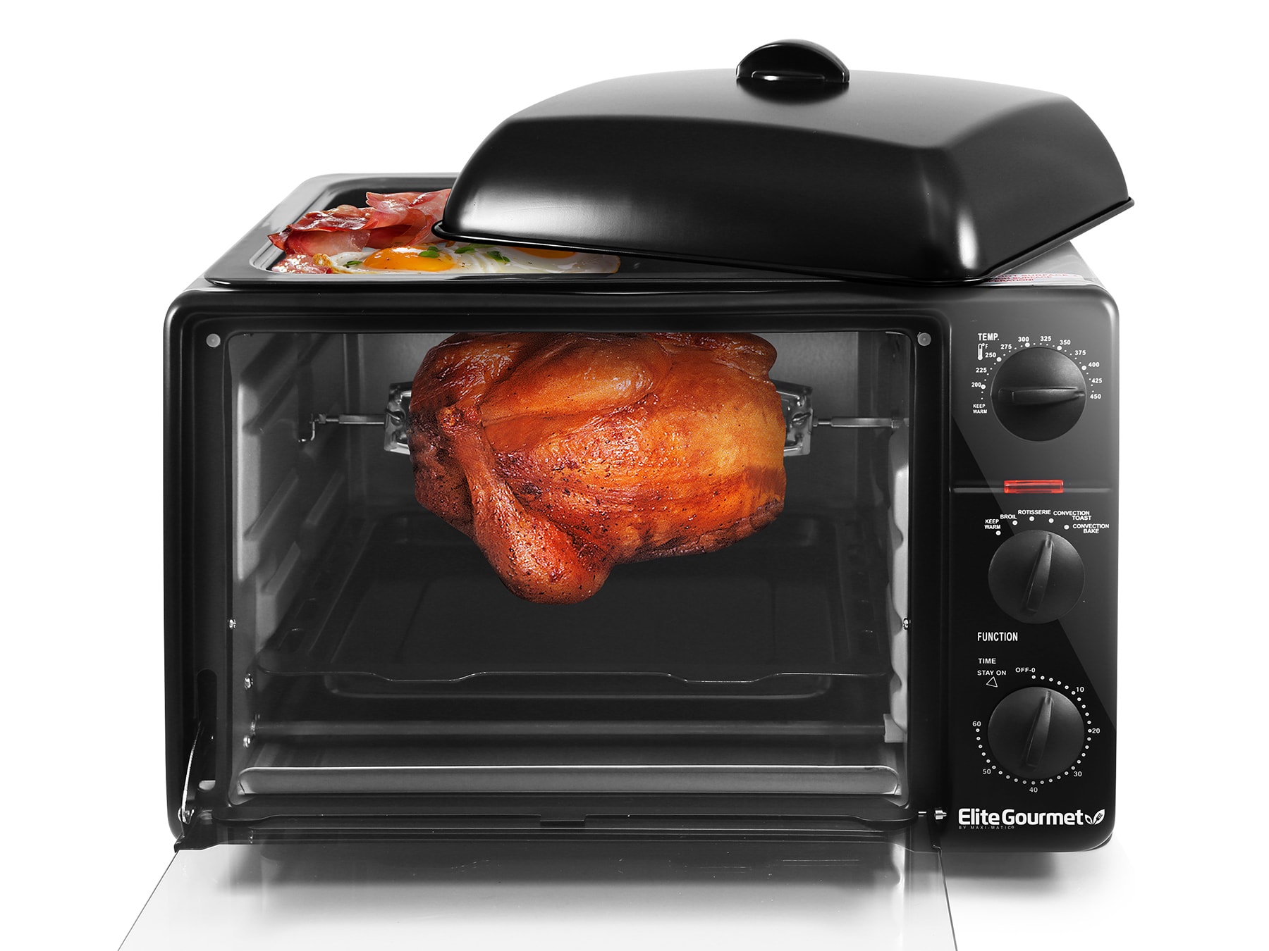 Steam, bake, broil, and toast from an app with this countertop smart oven