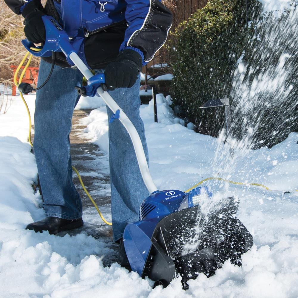 Snow Joe 11-in Single-stage Push with Auger Assistance Electric Snow Blower  at