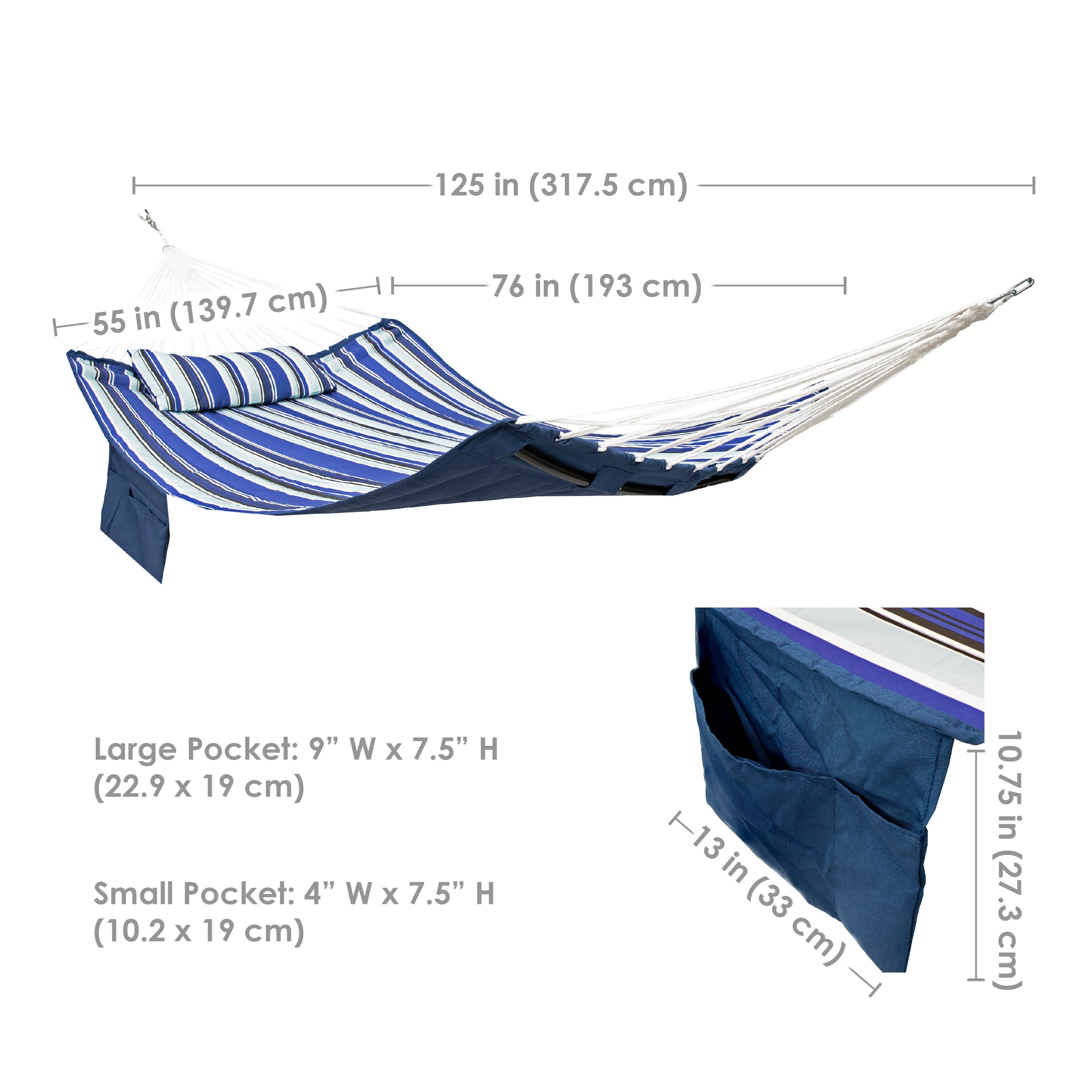 Sunnydaze Decor LY-943 hammocks - View #3