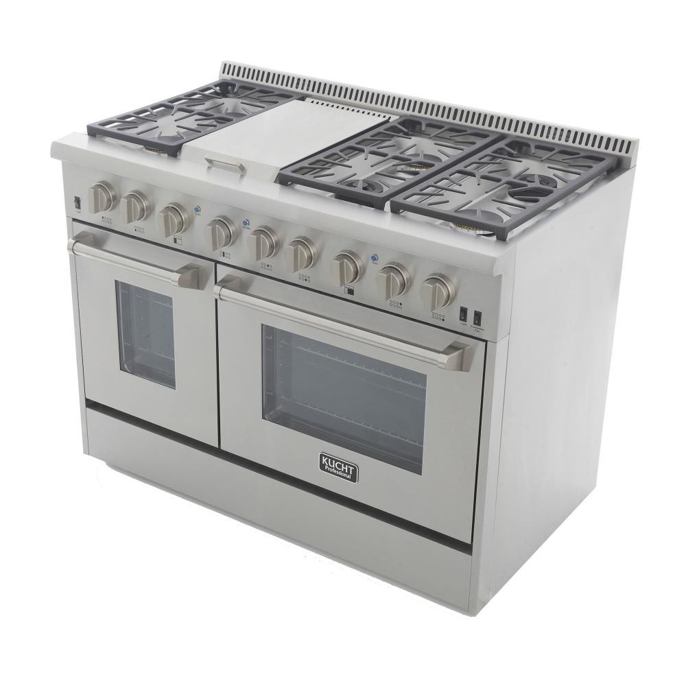 Thor Kitchen Liquid Propane 48-in 6 Burners 4.2-cu ft / 2.5-cu ft