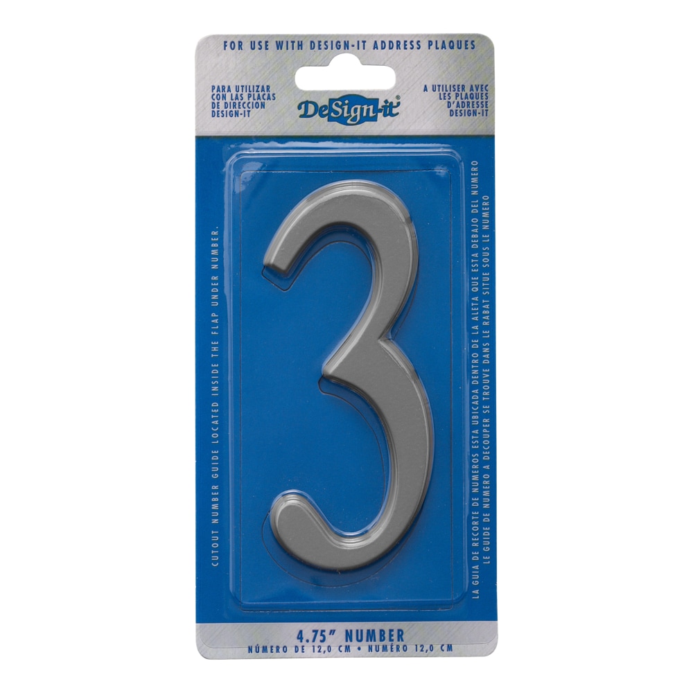 Strong For Outside Reflective (2/3/4inch) Numbers Self Vinyl