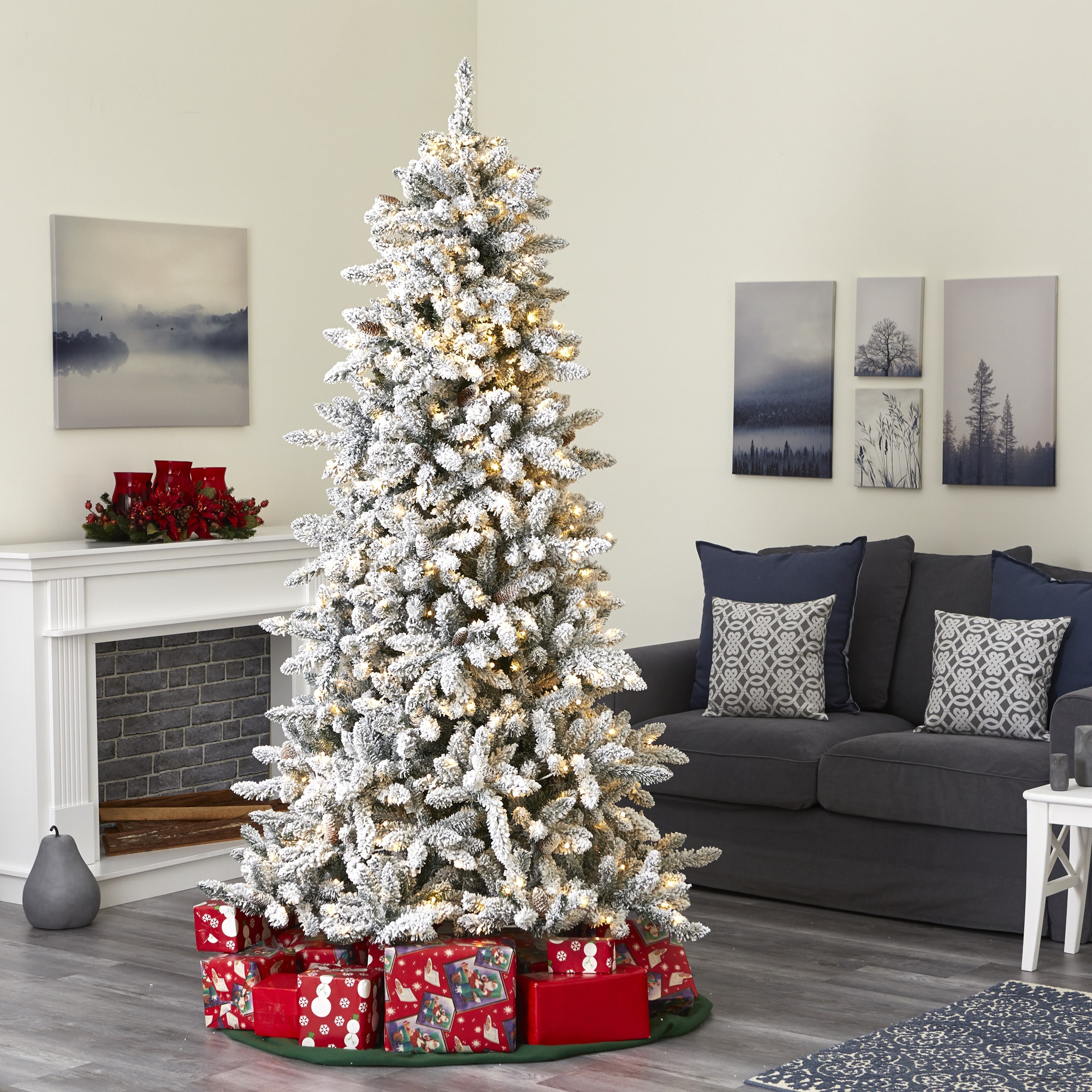 Nearly Natural T1613 Artificial-Christmas-Trees - View #10