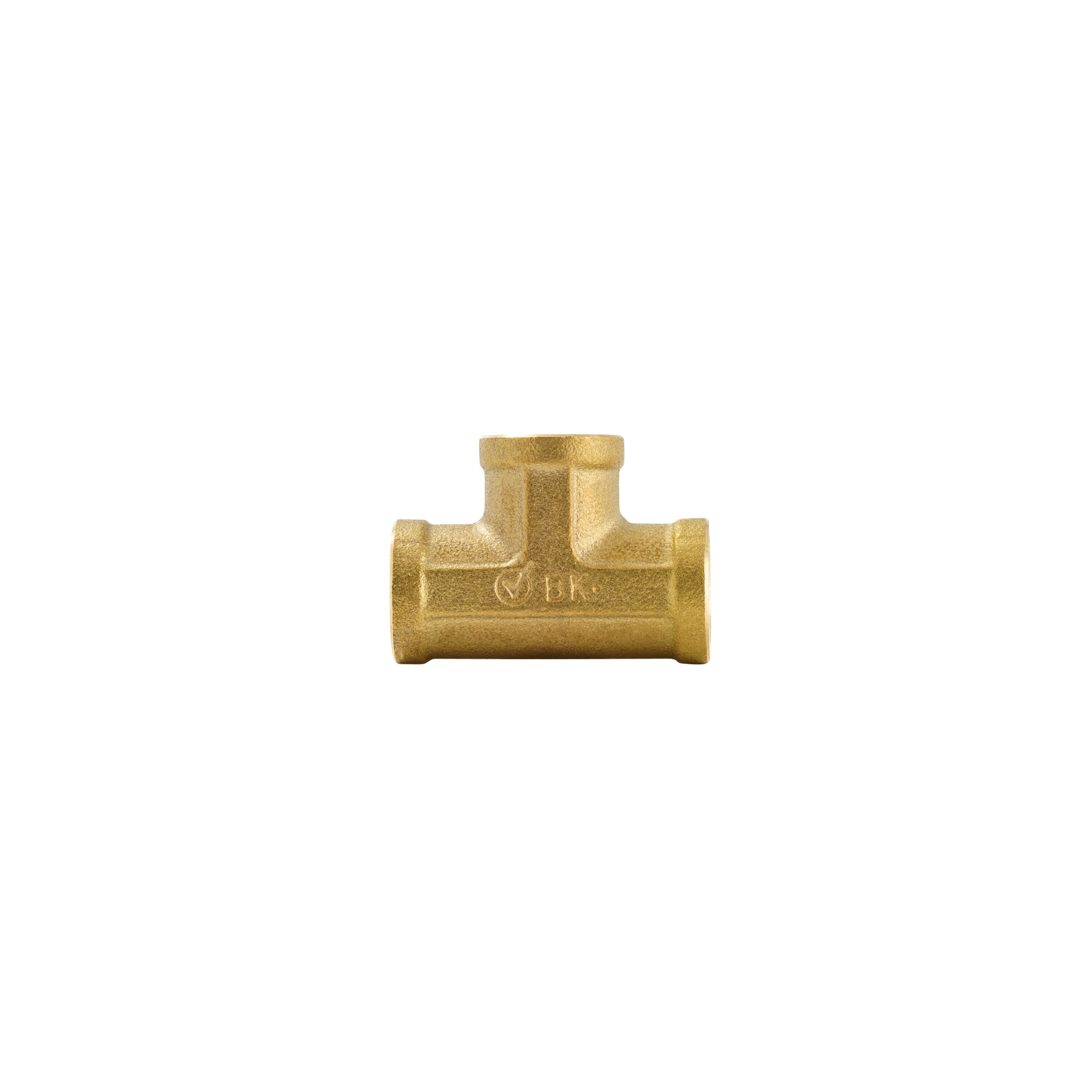 Proline Series 1/2-in x 1/2-in Threaded Tee Fitting in the Brass