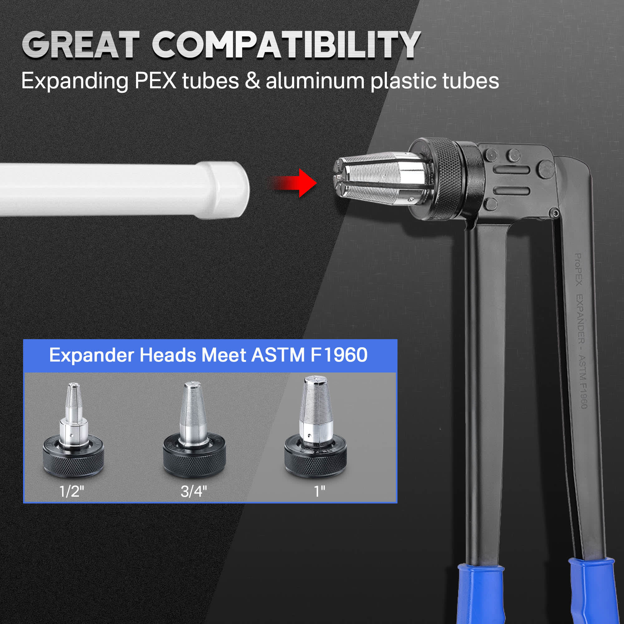 Yescom 25PEX002-ME03-03-LO Pex-Crimp-Fittings - View #2