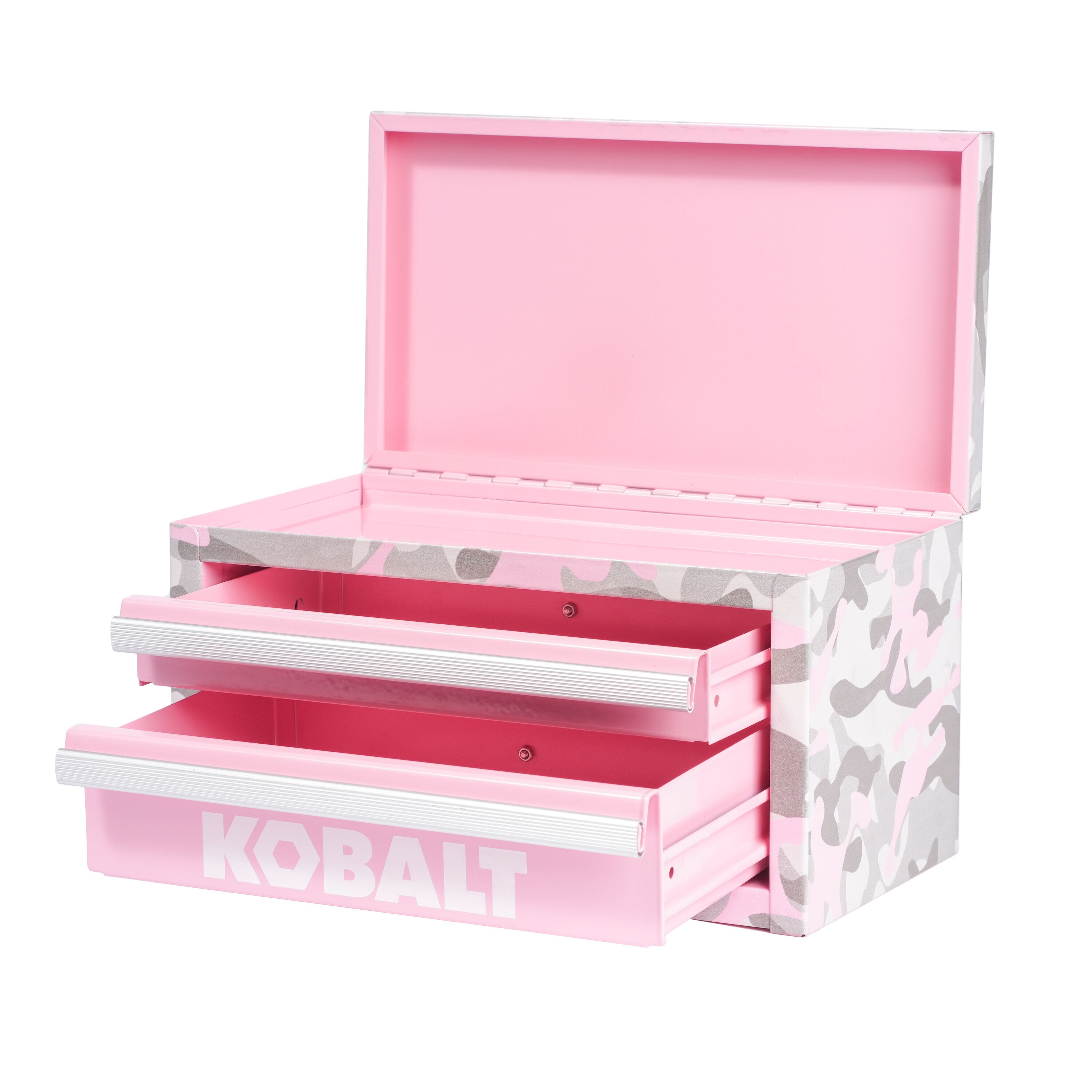 Kobalt 10.83-in W x 5.91-in H x 5.91-in D 2-Drawer Multiple Colors/Finishes Steel Tool Box