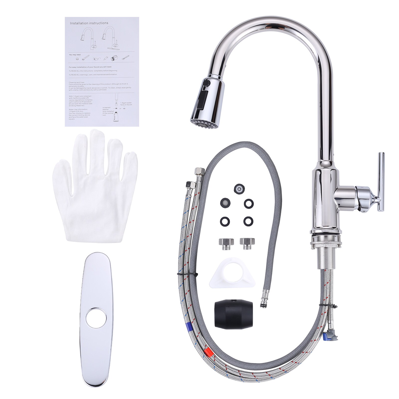 WOWOW 2312701C-LW Kitchen-Faucets - View #7