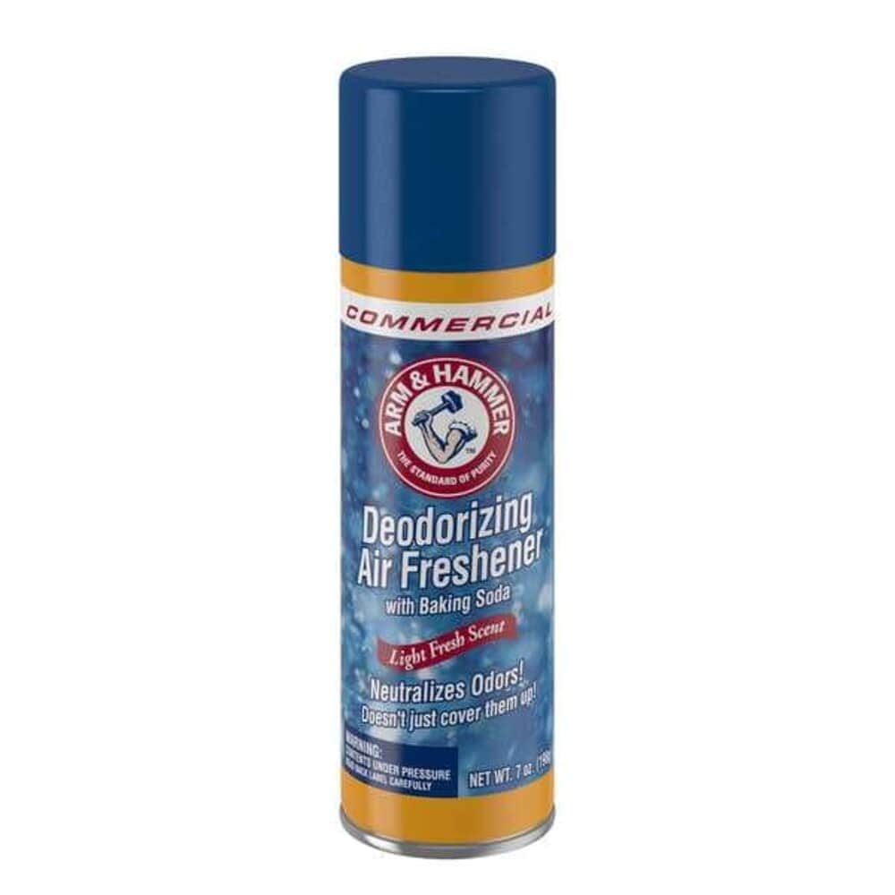 Arm & Hammer Air Freshener Deodorizing Aerosol Spray Can 7 oz 12 PK
