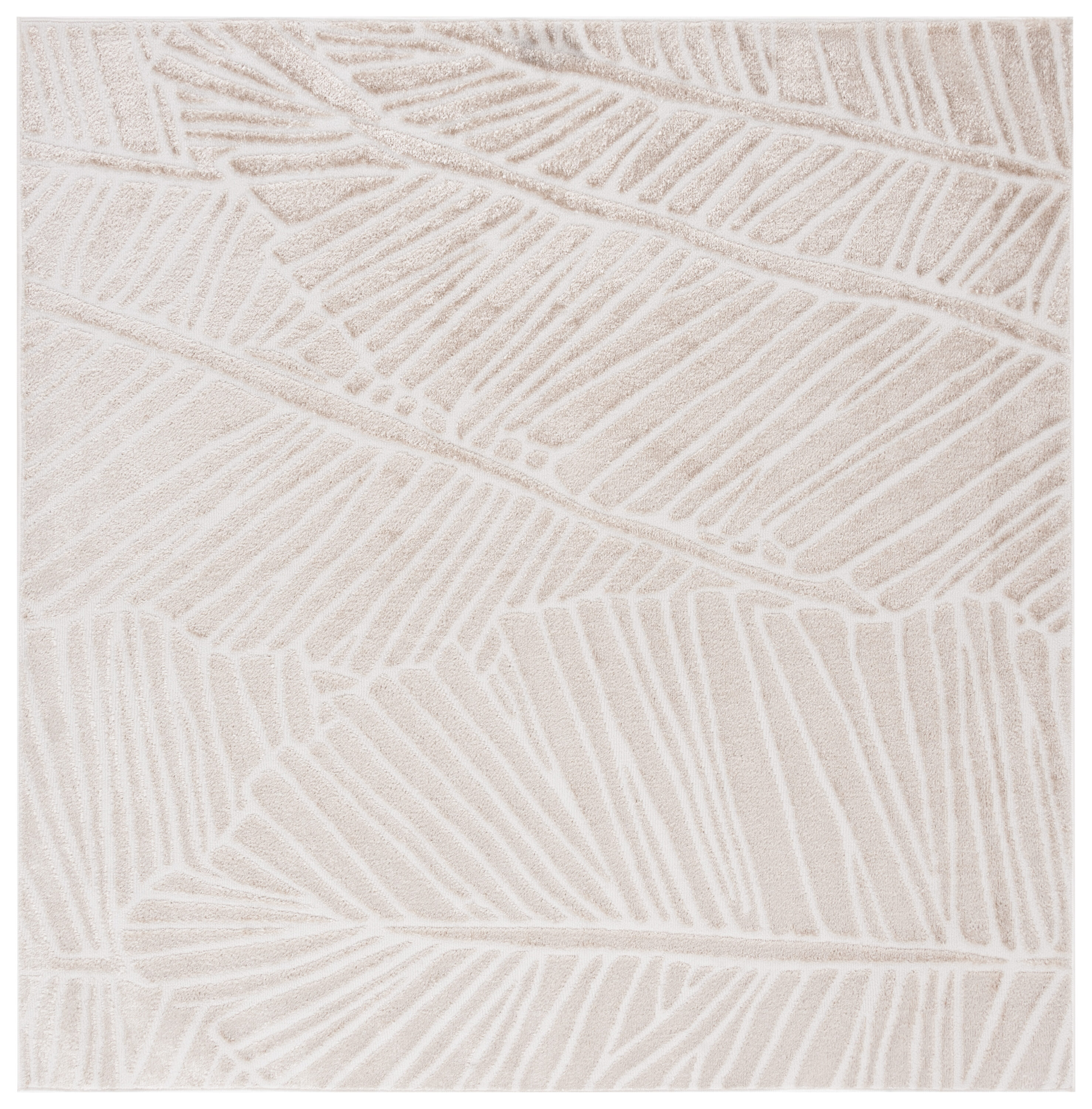 Maya 117A Ivory 7 X 7 Area Rug