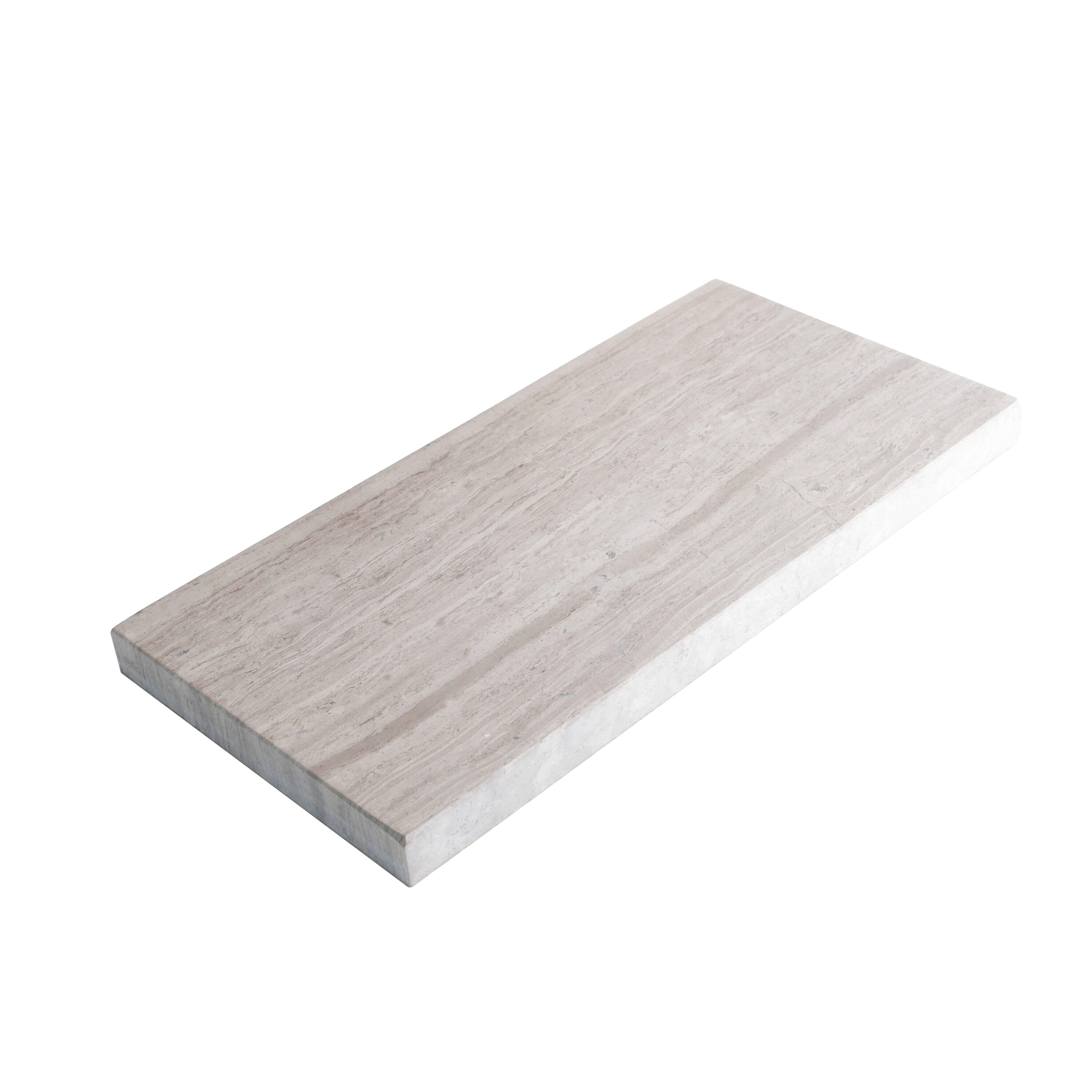Apollo Tile (Sample) Large Format Tile and Trims Gray 3-in x 6-in Honed Marble Subway Floor and Wall Tile
