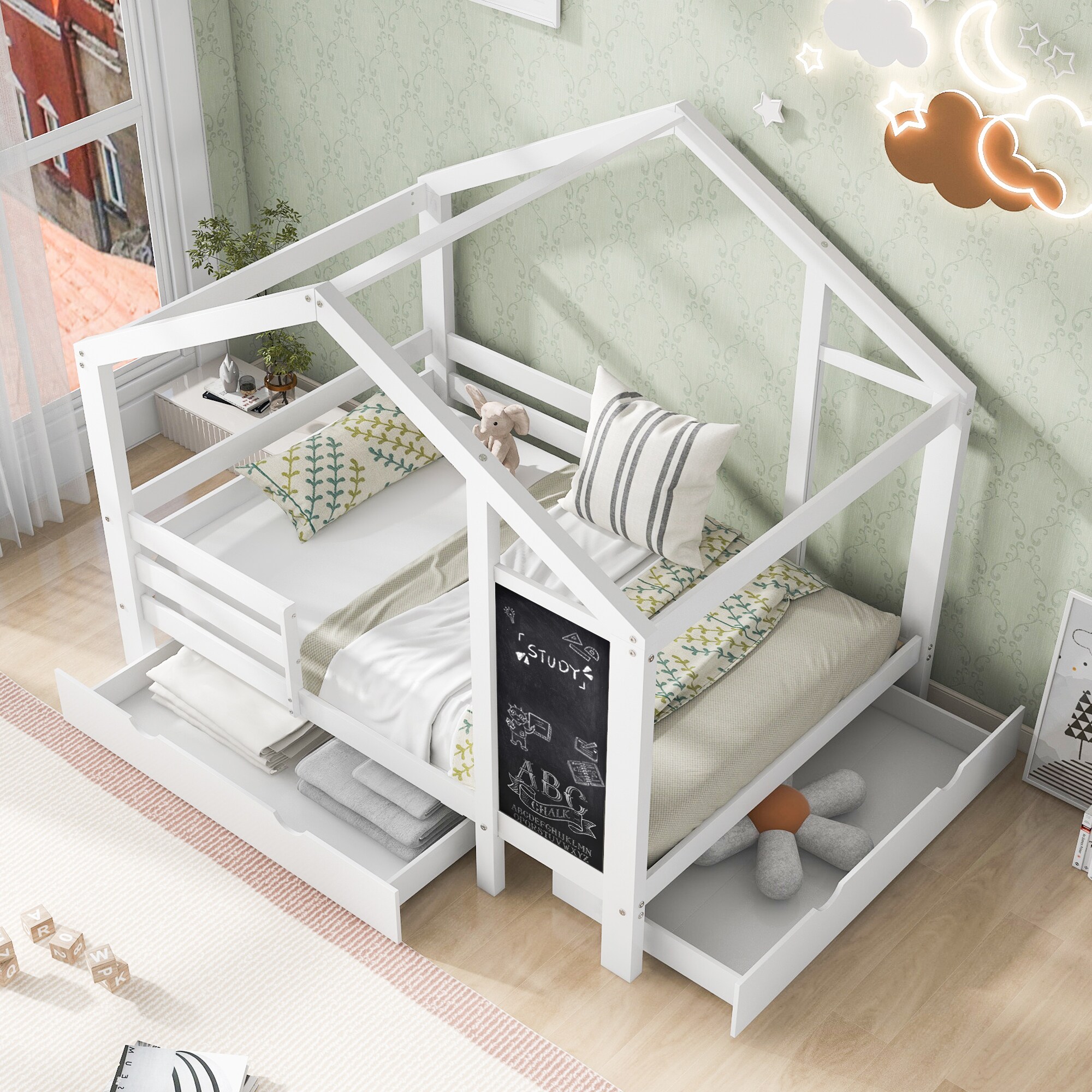 SINOFURN SYC470004WT beds - View #2