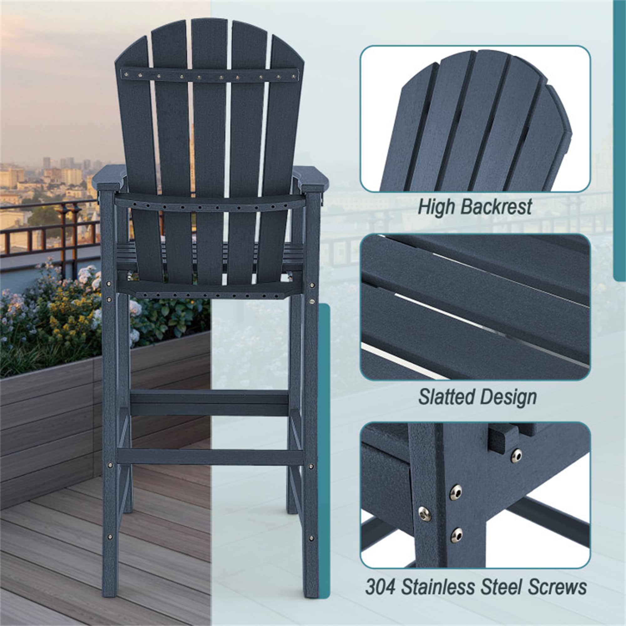 BABOOM BOM-10897NY-CO Patio-Chairs - View #7