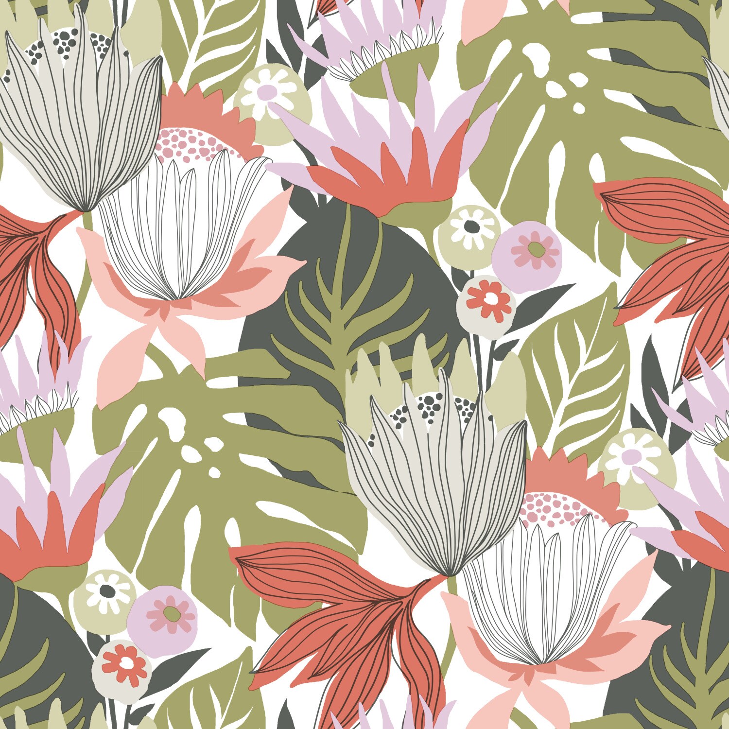 RoomMates RMK11913WP 28.18-Sq. Feet Green Vinyl Ivy/Vines Self-adhesive Peel and Stick Wallpaper