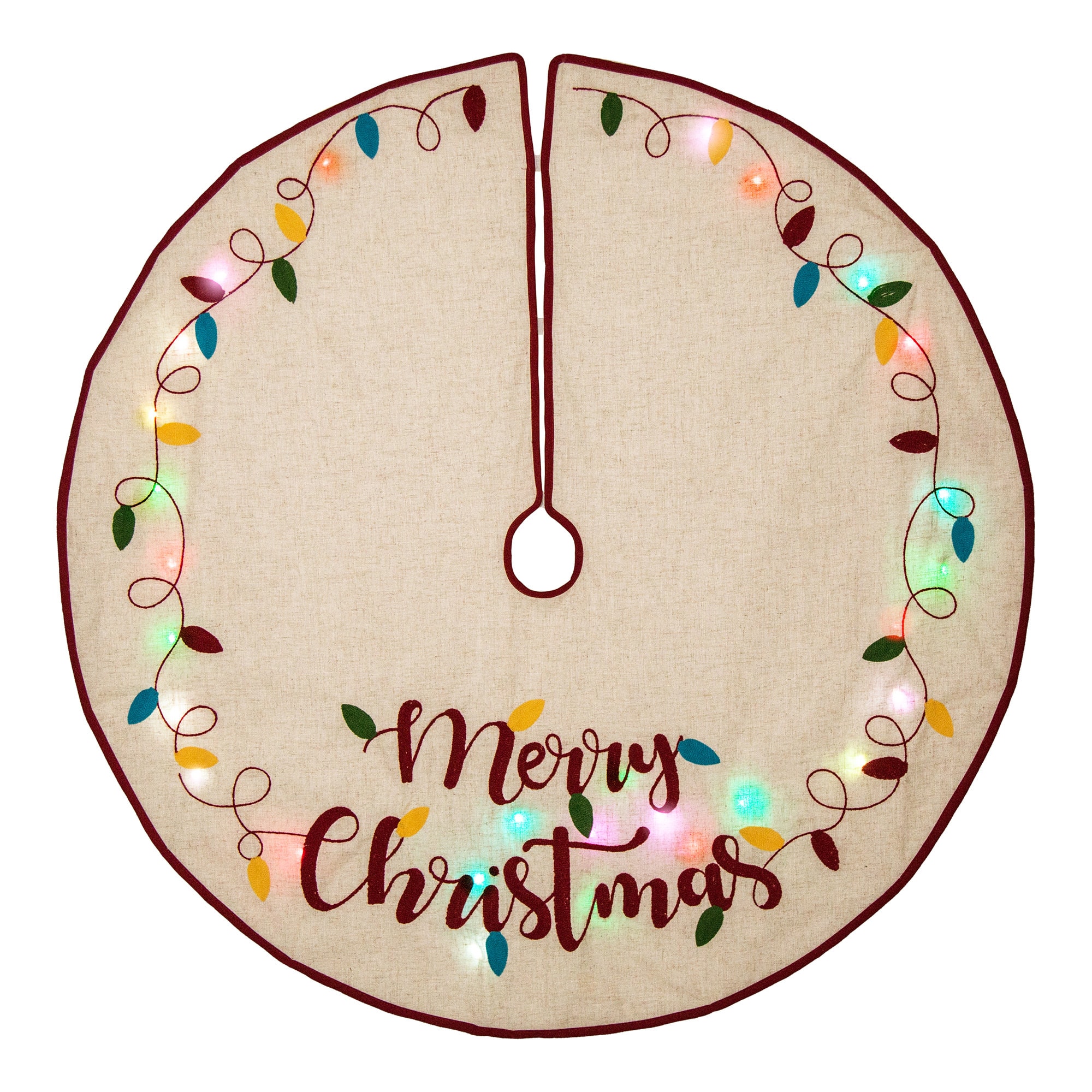 Glitzhome 1113203060 48-Inches Multiple colors/finishes Tree skirt
