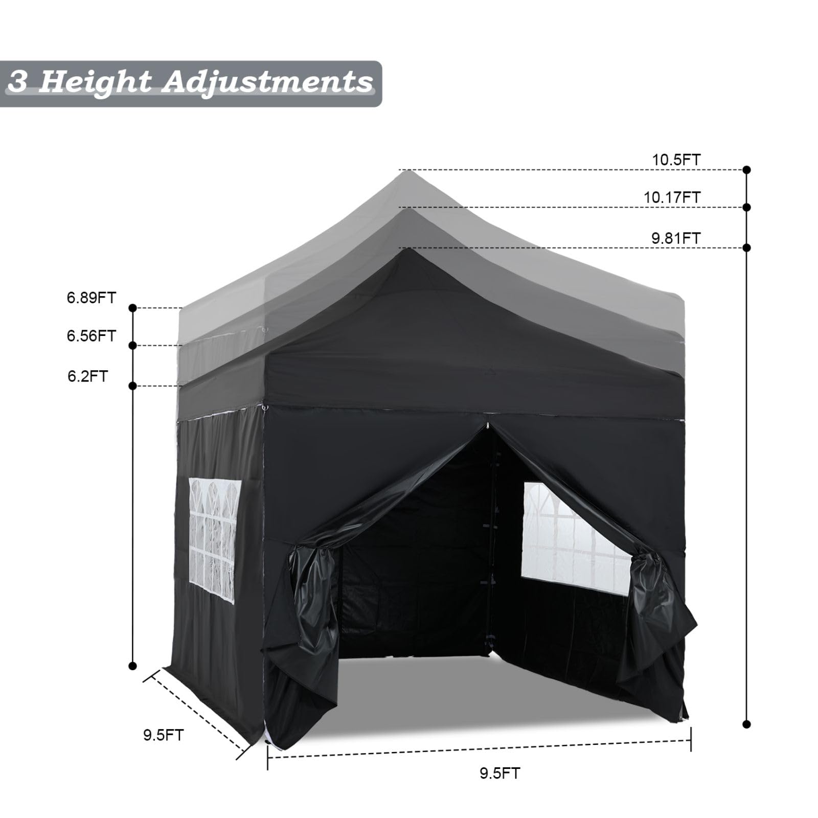 Aoodor A263-PBKDY Canopies-Sl - View #2