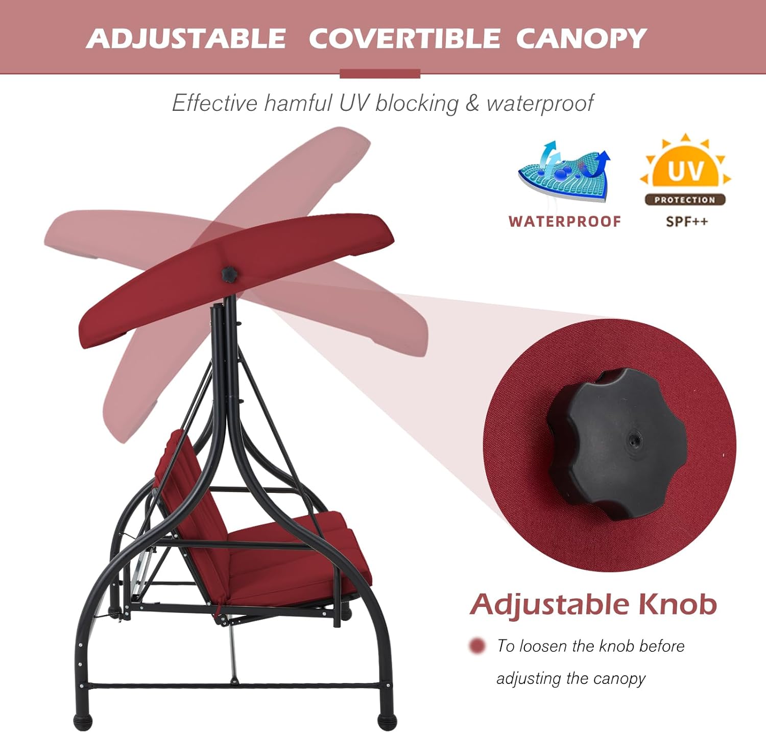 AECOJOY 16024RD-LS02 Swing-Gliders - View #5