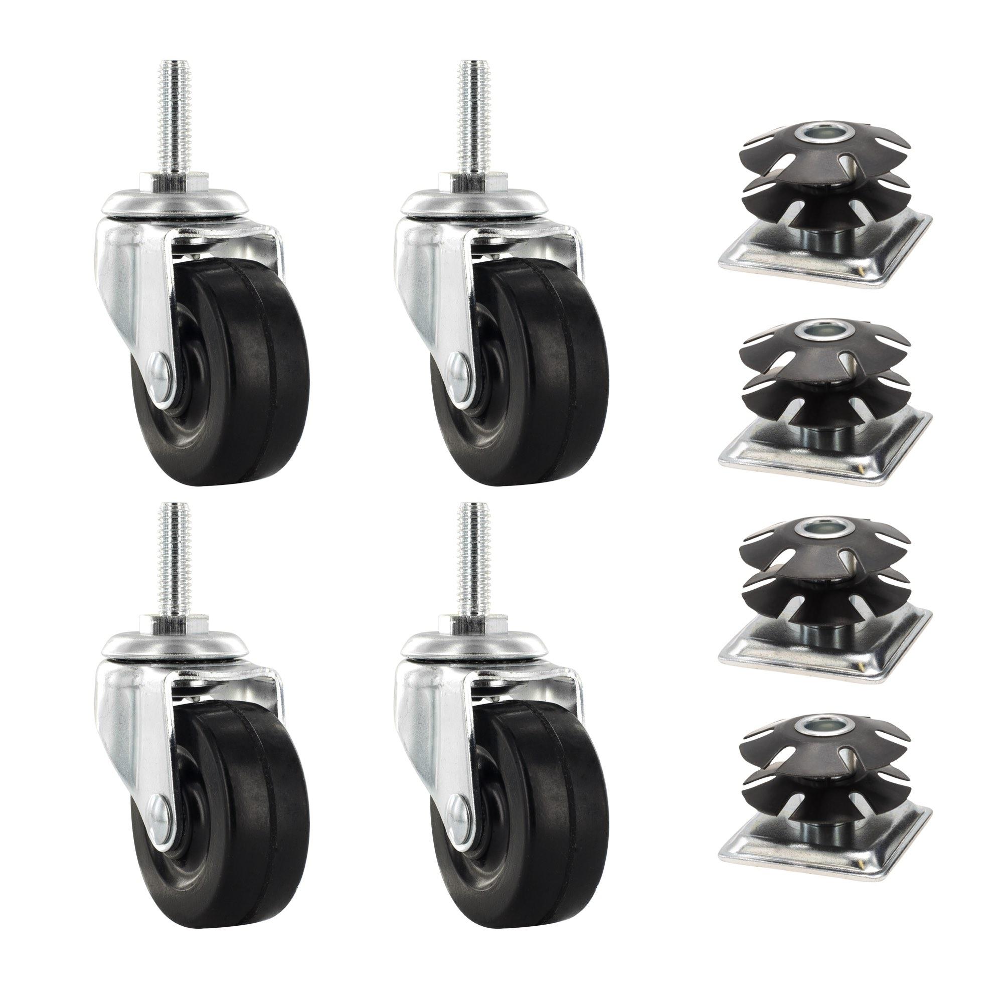 Outwater 3P1.14.00116 2-in Rubber Swivel Caster