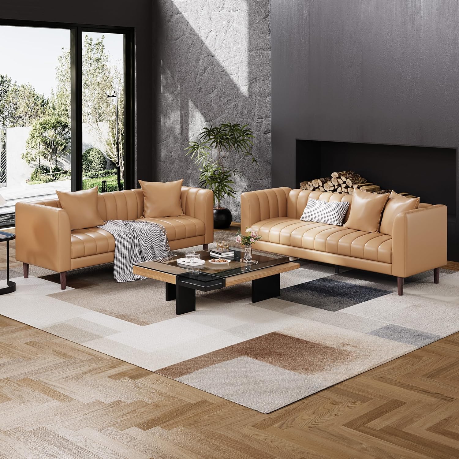 Qeetex LXL-PHK-343QAUHY Sofas-Loveseats - View #4