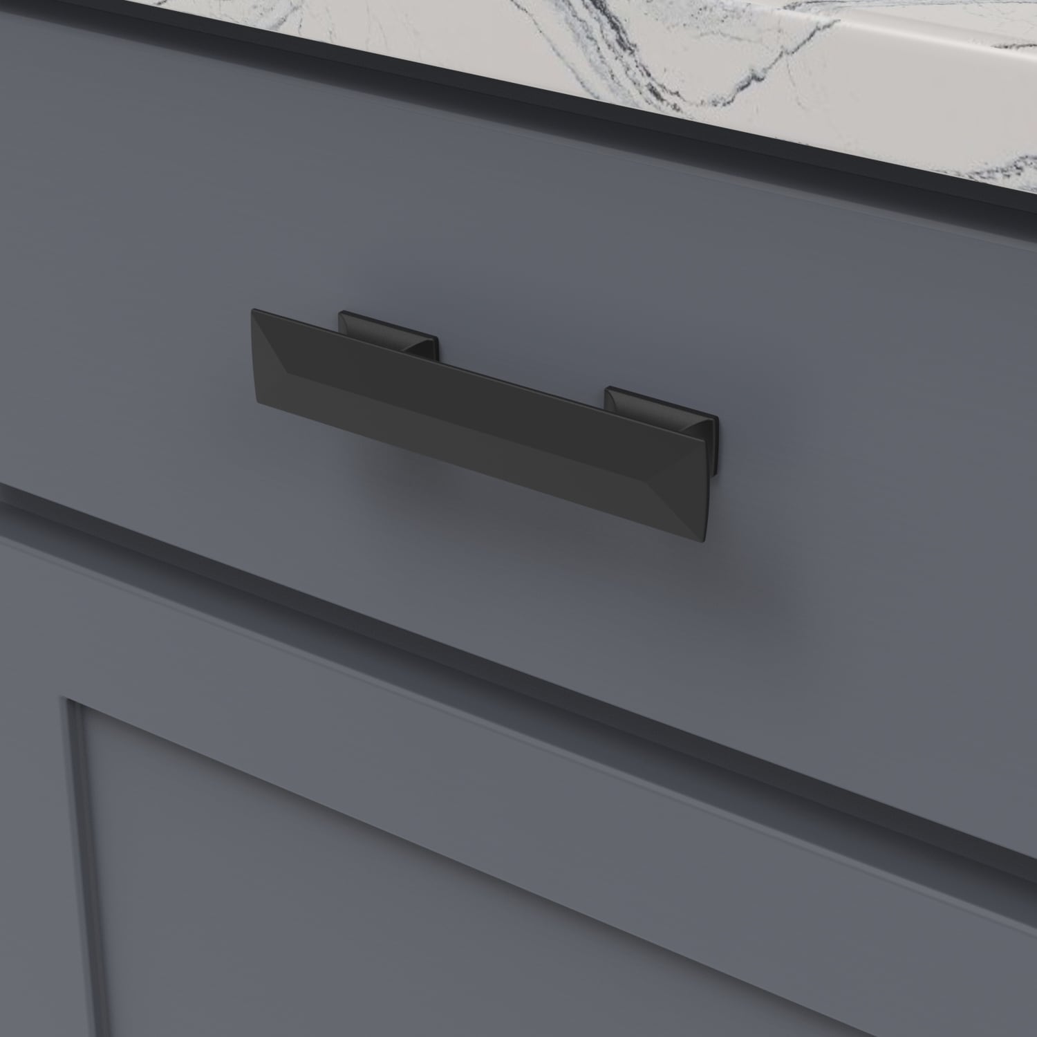 Hickory Hardware P2153-10B Cabinet-Pulls - View #4