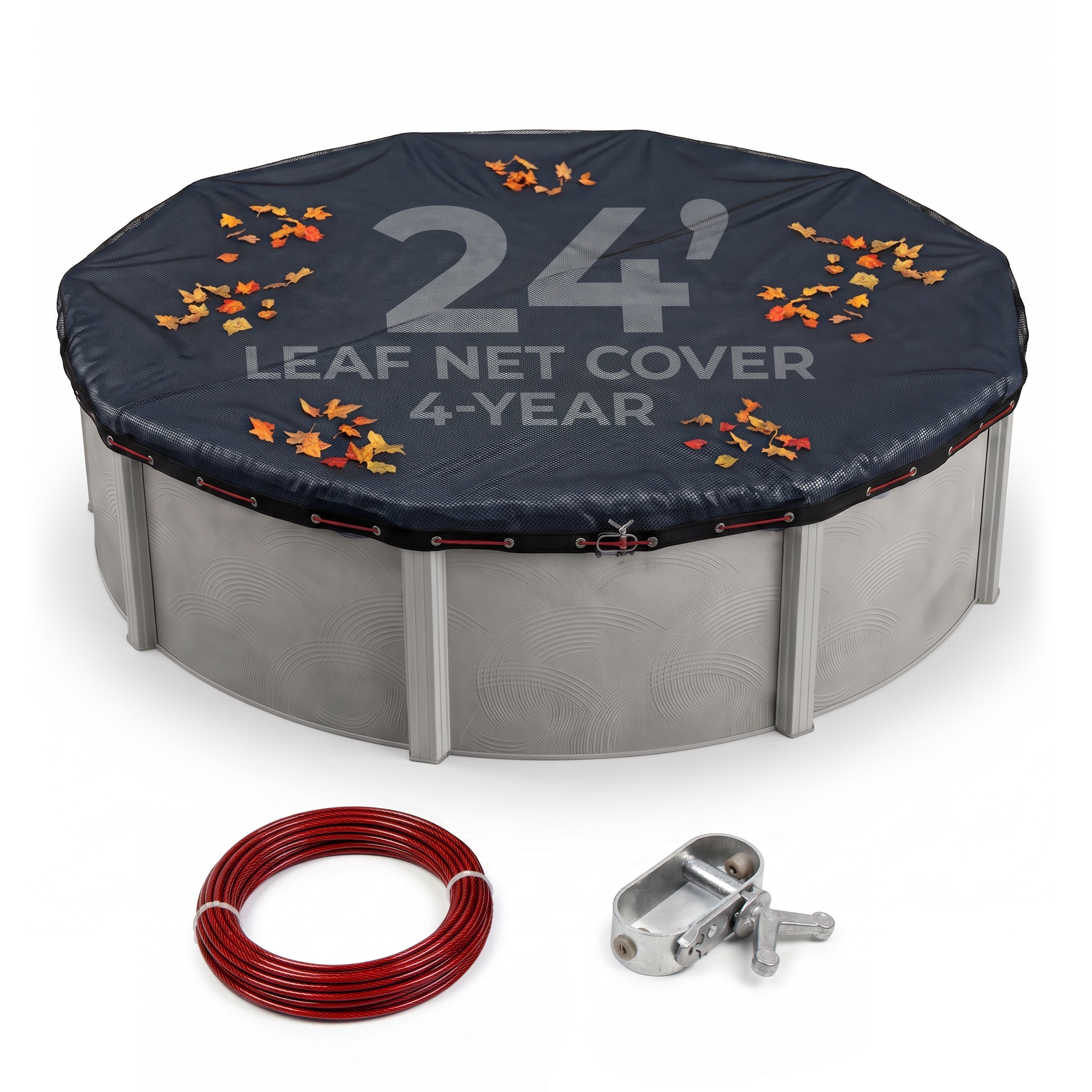 Blue Wave Polyethylene Leaf and debris Round Pool Cover