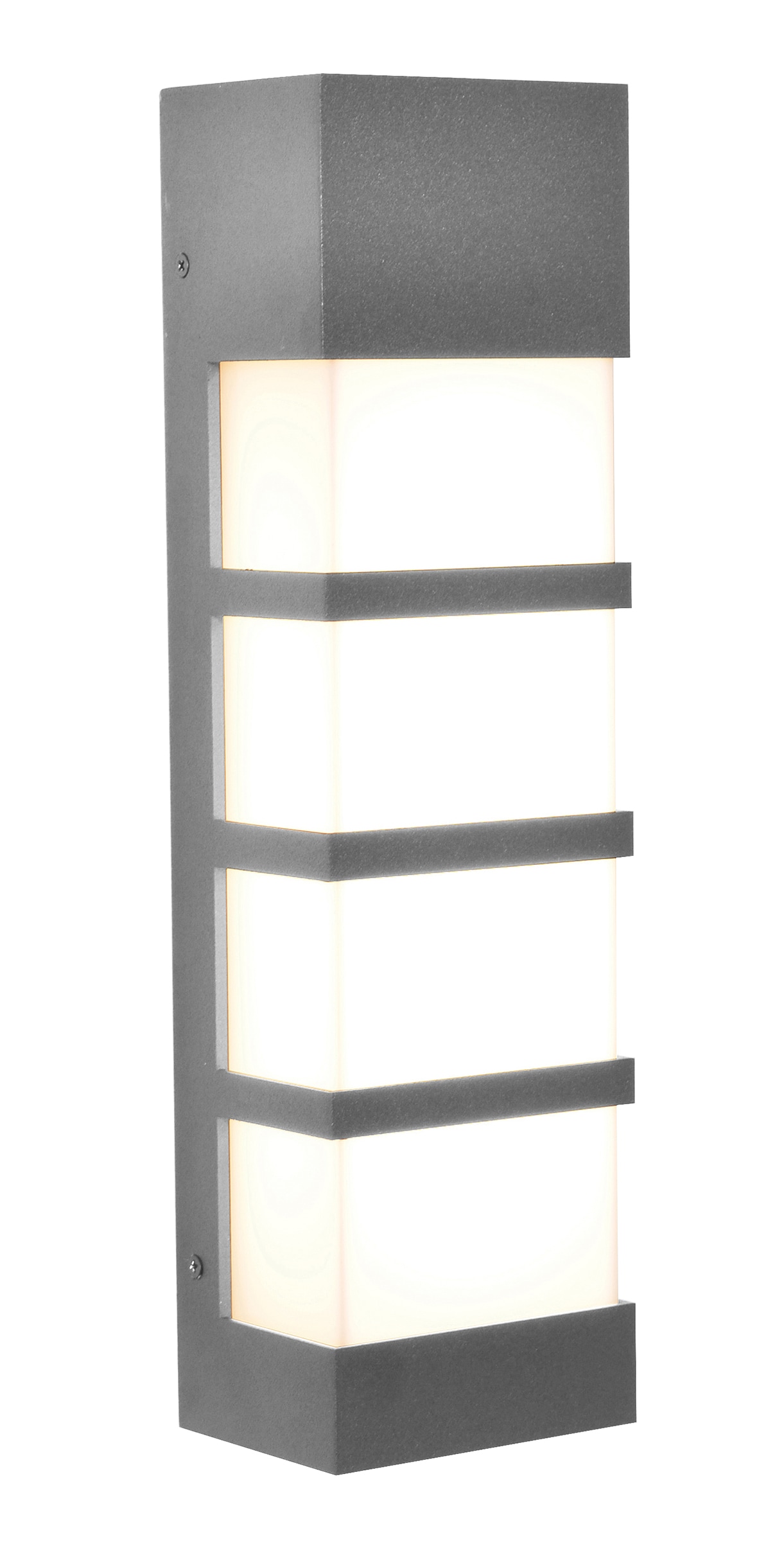 AFX SEW5182300L30MVTG State 4.75-in W 1-Light Gray Transitional Integrated LED Wall Sconce