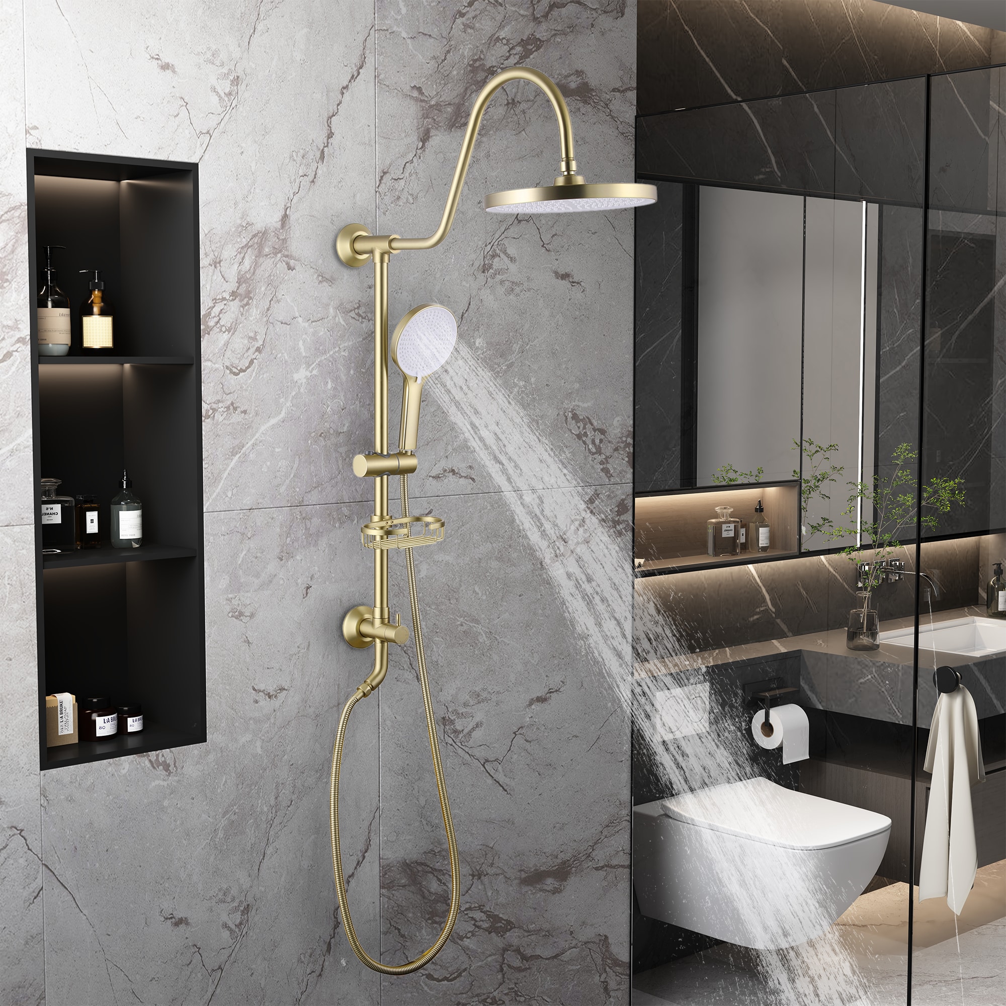 Mondawe MD-RB1221 Showerhead-Bar-Panels - View #5