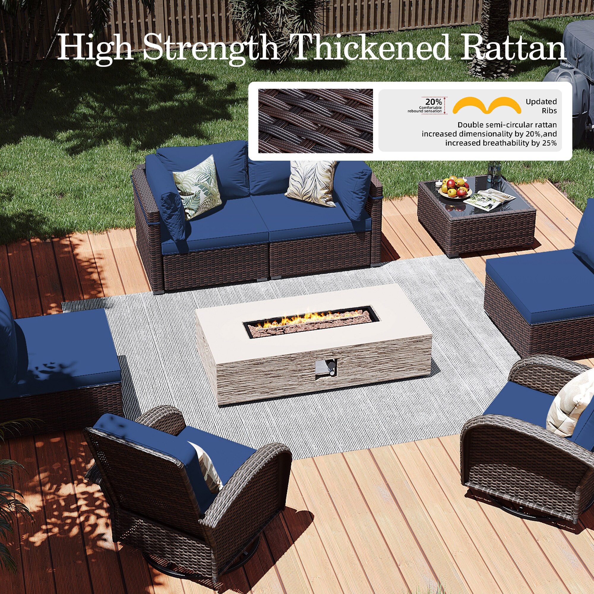 Patio Watcher LS-RT5Y11-56HWBE-B2 Patio-Conversation-Sets - View #4