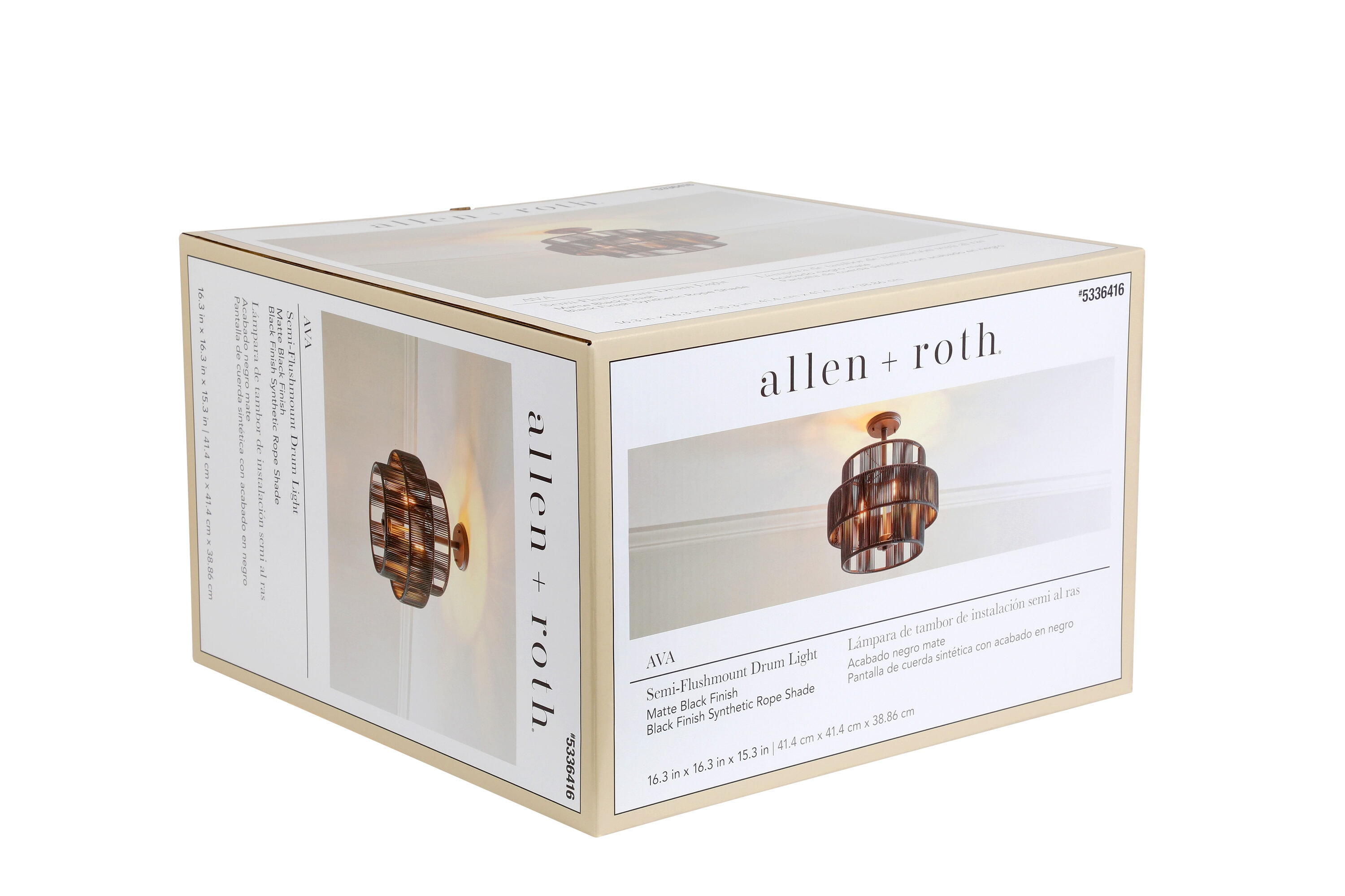 allen + roth LFM8203AX-02 flushmounts - View #10