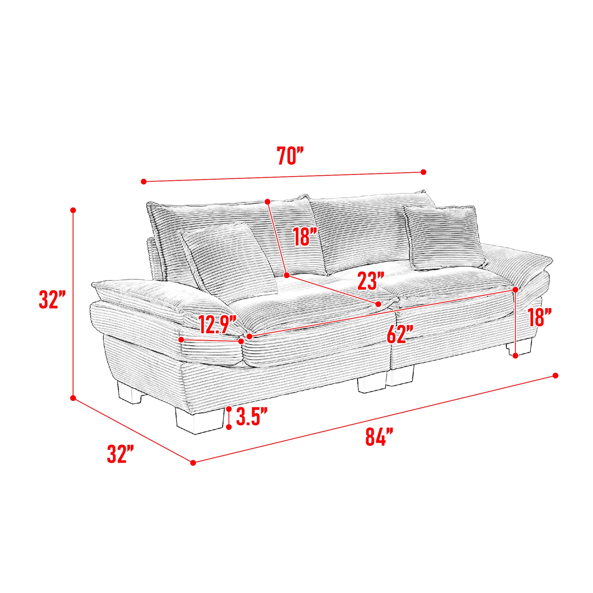 Bybafun YA3700314 Sofas-Loveseats - View #13
