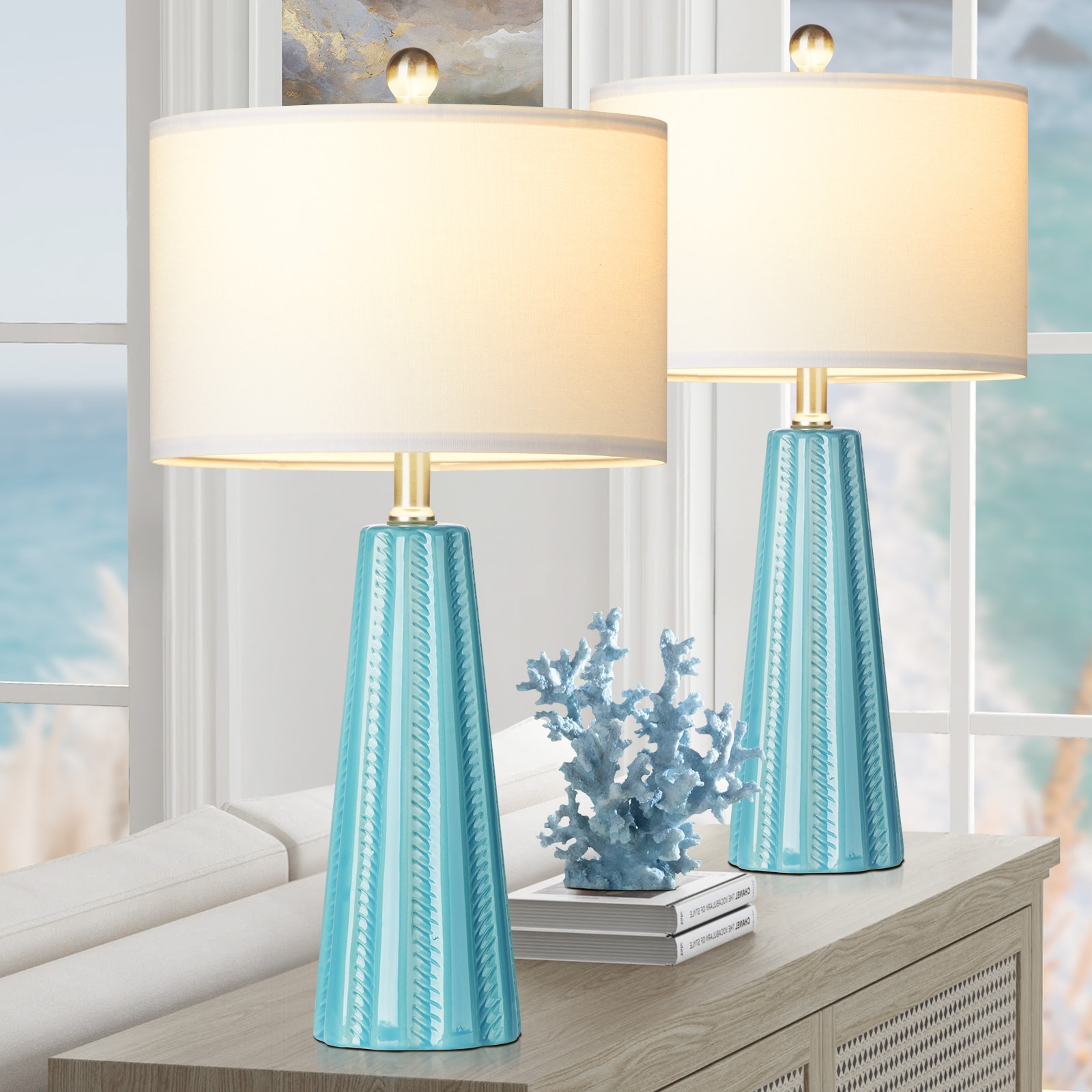 UrFurnishings TD-272 Table-Lamps - View #2