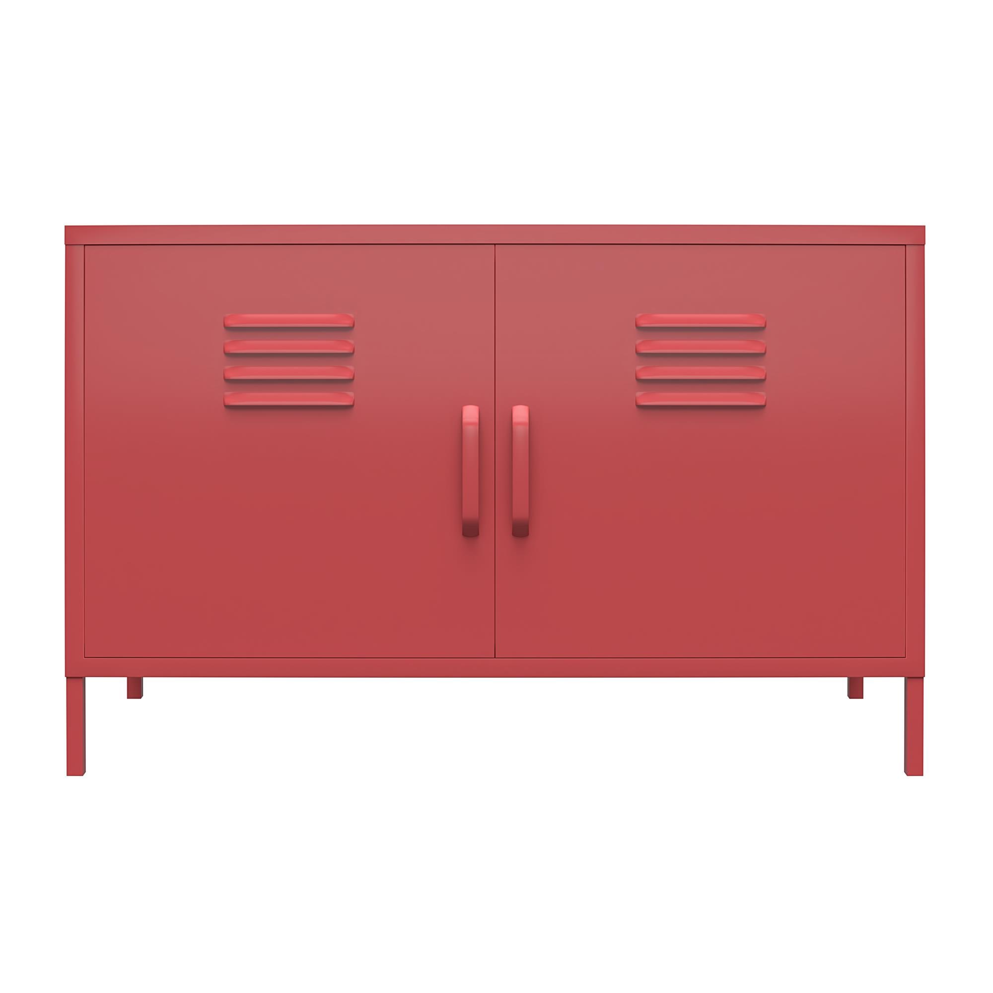 Ameriwood Home SystemBuild Bonanza 2 Door Metal Locker Accent Cabinet ...