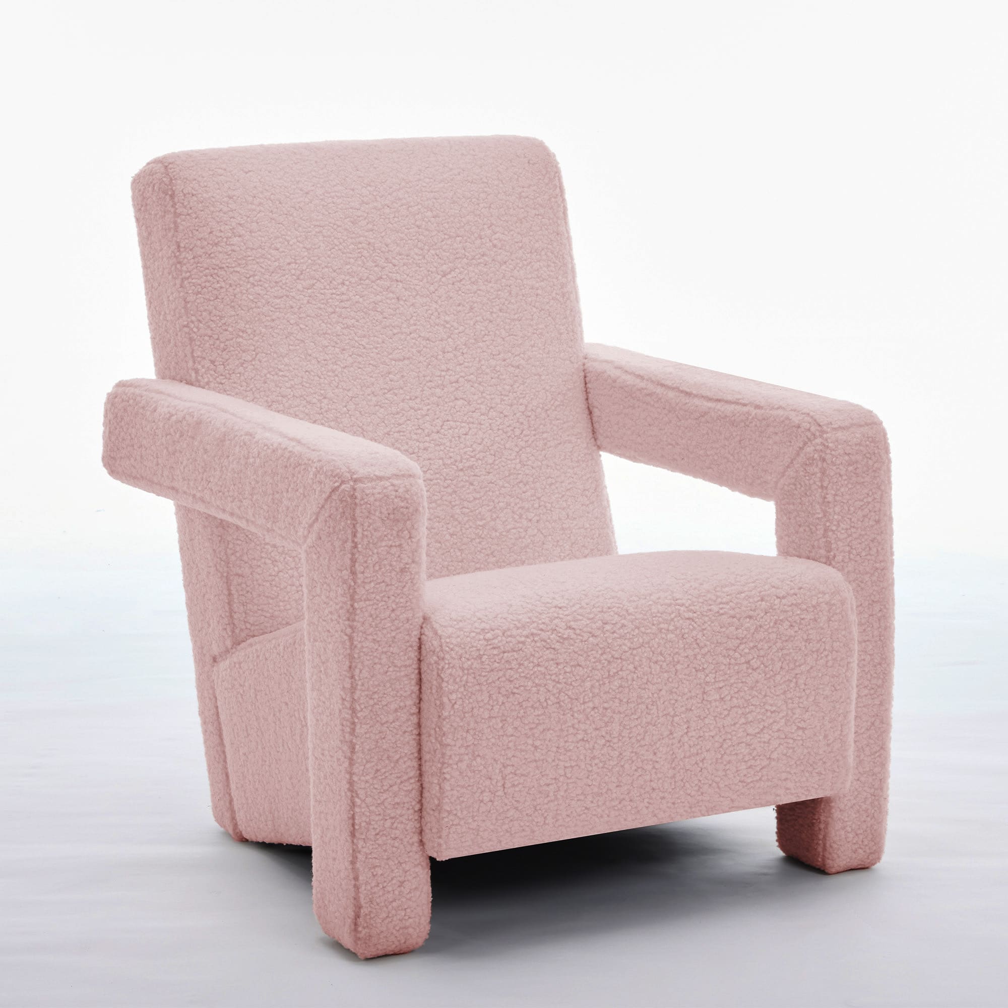 JEAREY JE-BZW3-WH-T Casual Pink Accent Chair
