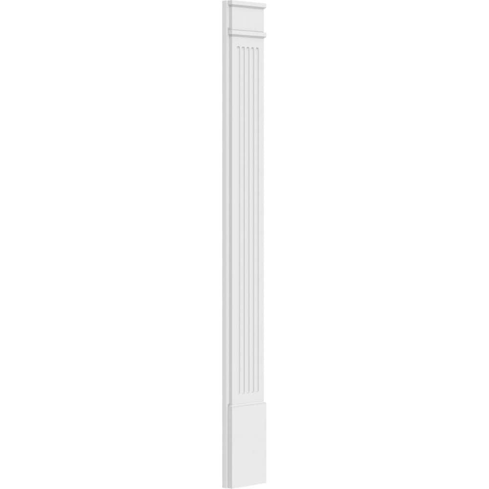 Ekena Millwork PILP09X082FL02-2 Entry-Door-Casing-Accents - View #4