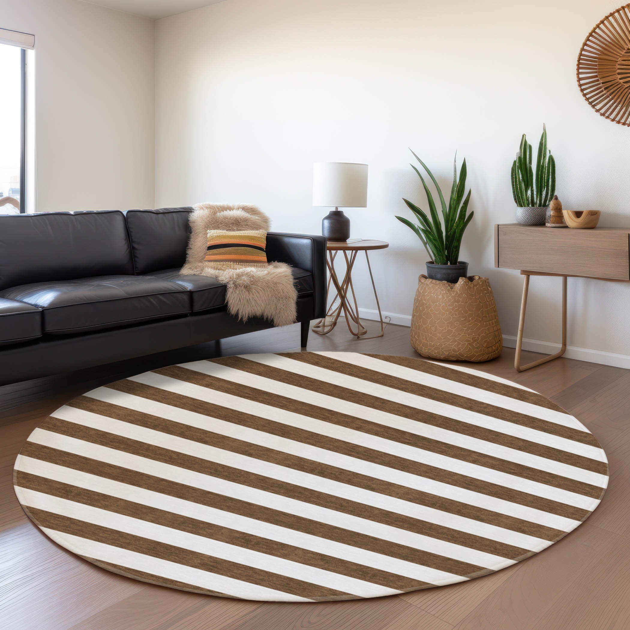 Addison Rugs AMF502OR3X5 Mayfield AMF502OR 3 x 5 (ft) Loomed Polyester Orange Rectangular Indoor Abstract Machine washable Area rug