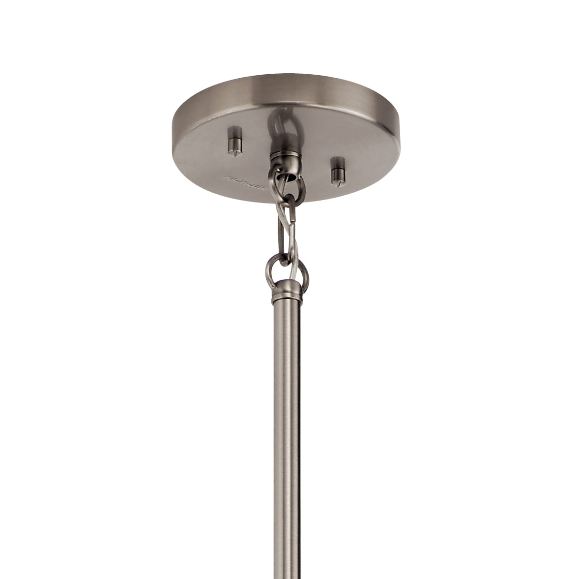 Darton Classic Pewter 25.75" Glass Foyer Pendant Light