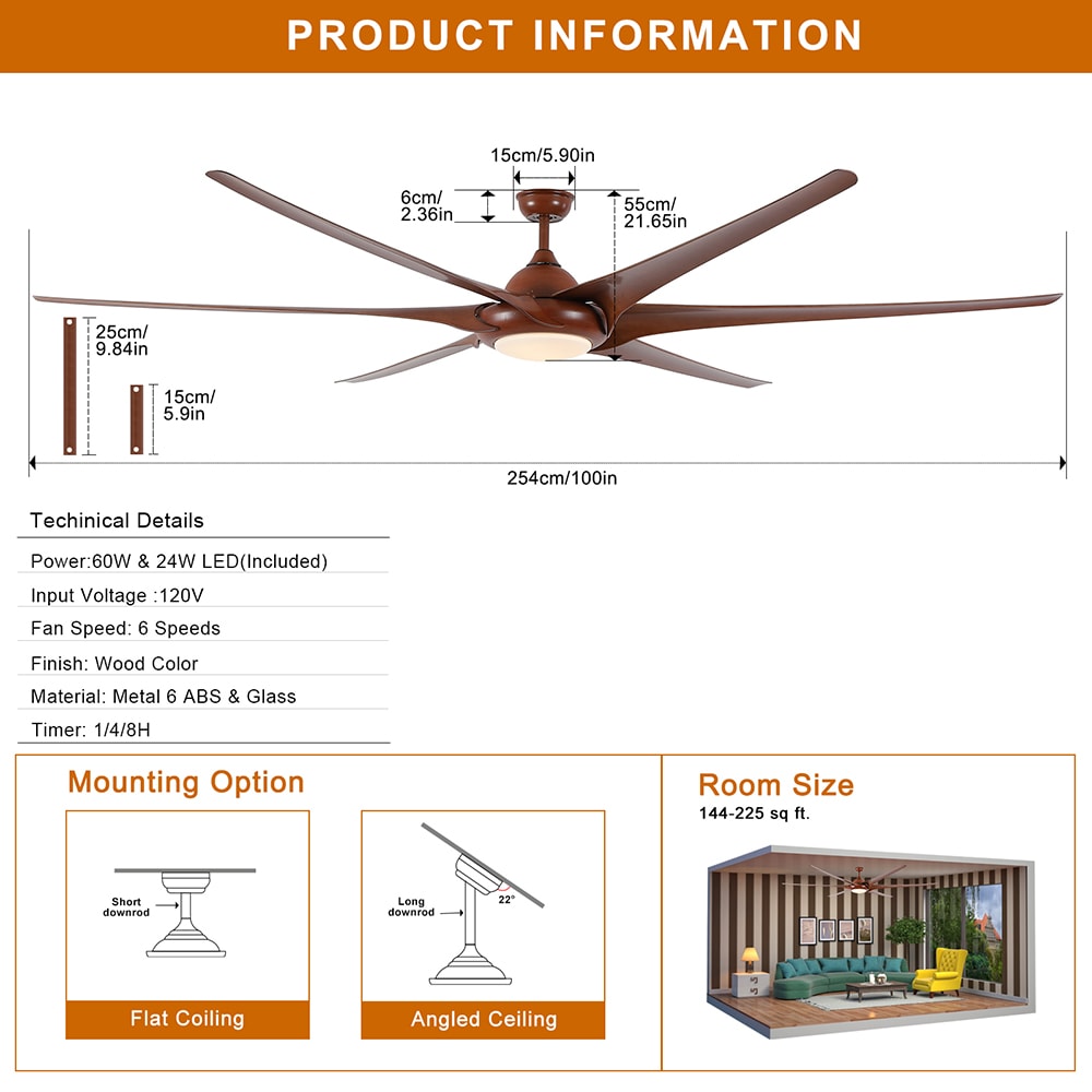 Sunrinx MG37-1-CF-28 Ceiling-Fans - View #6