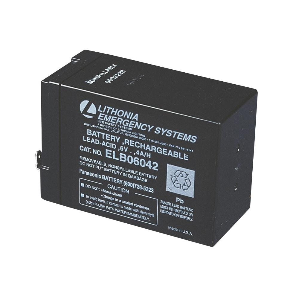 Batterie 12V 7Ah NiCd B310004 pour LITHONIA ELB1208