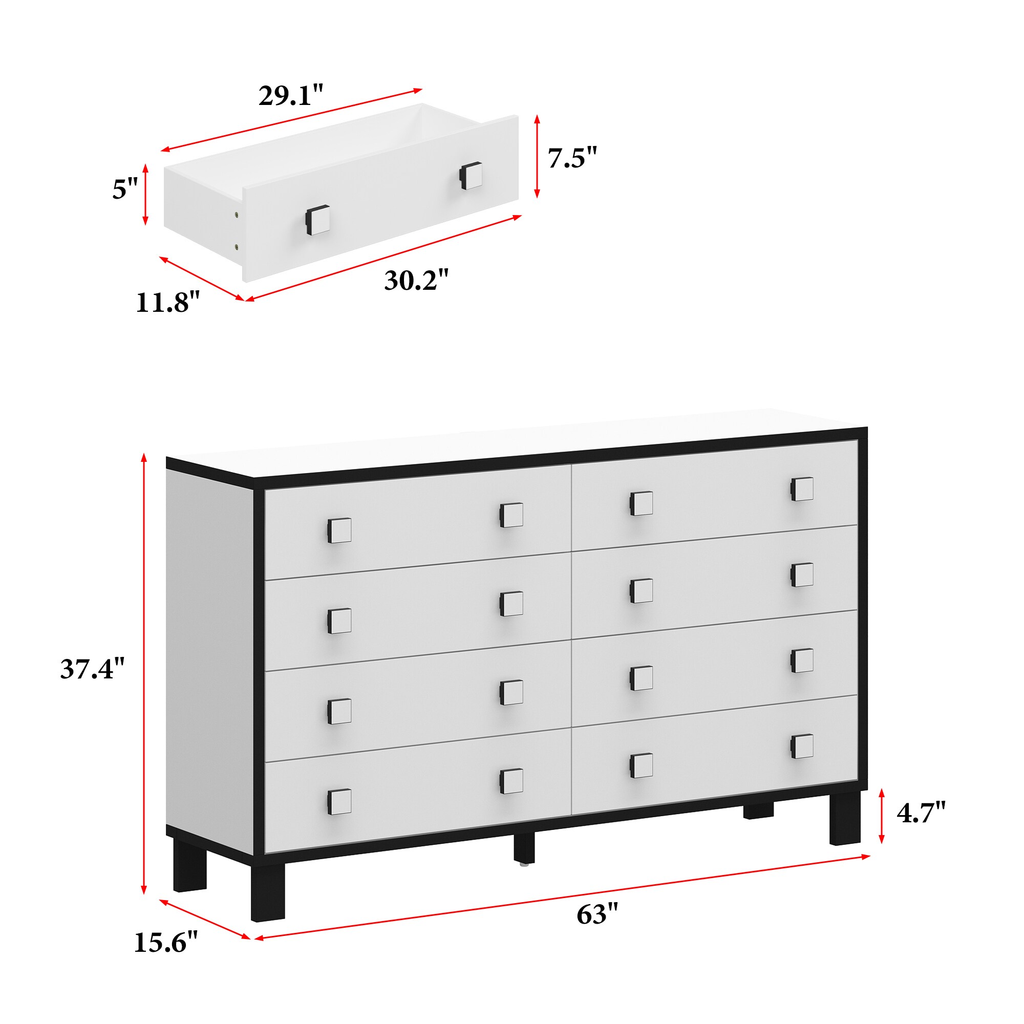 FUFU&GAGA KF210316-01 dressers - View #17
