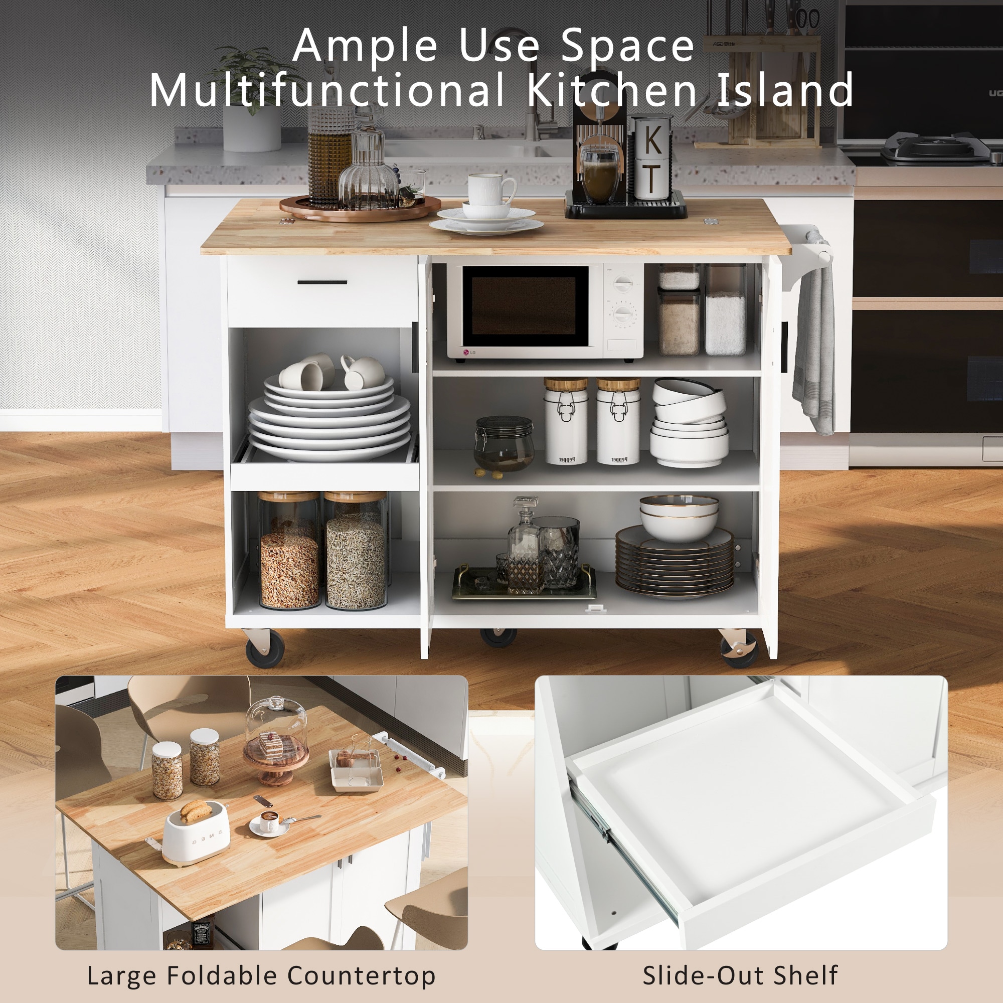 ModernLuxe N707P173036W Kitchen-Furniture - View #6
